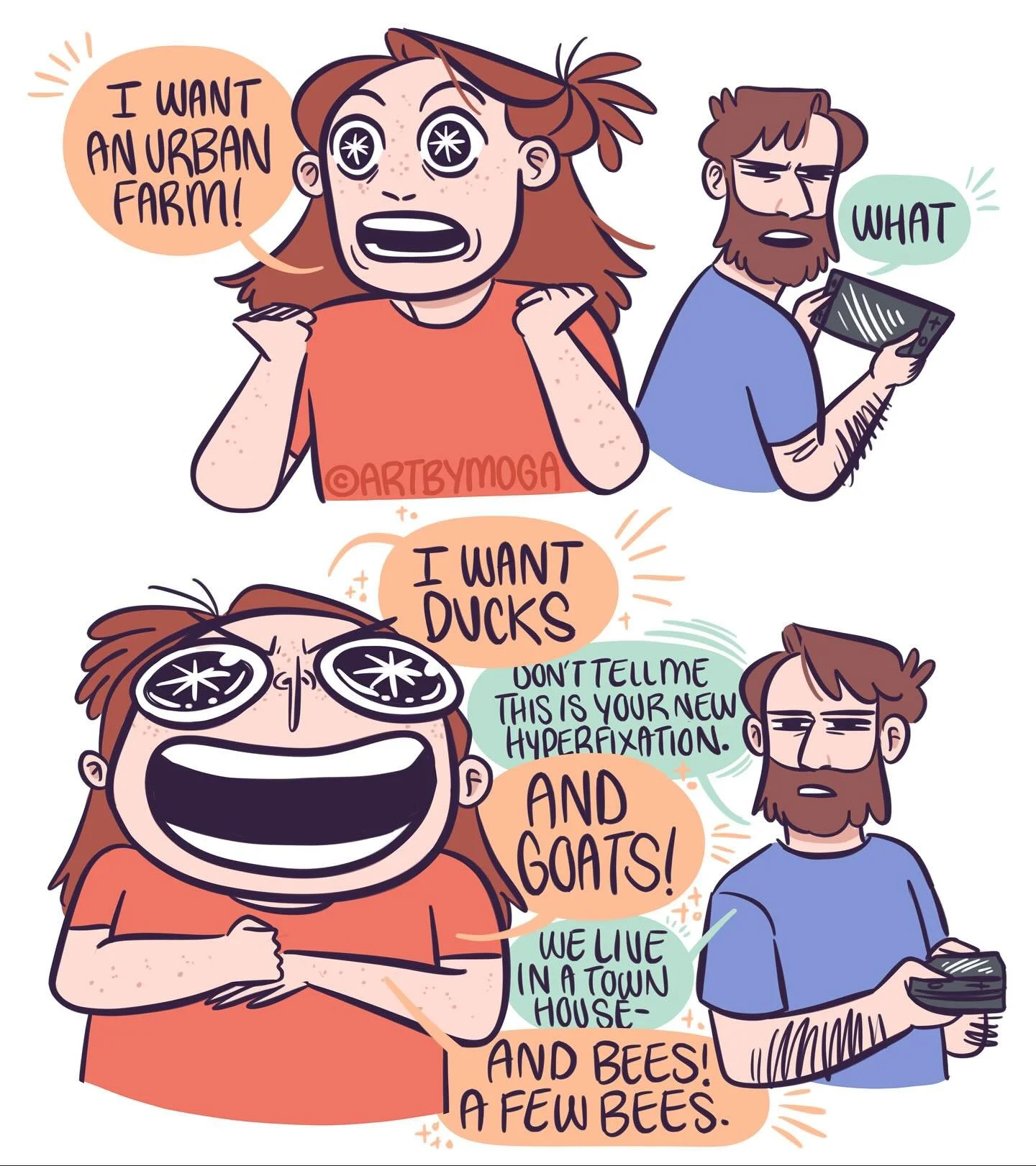 A girl can dream.