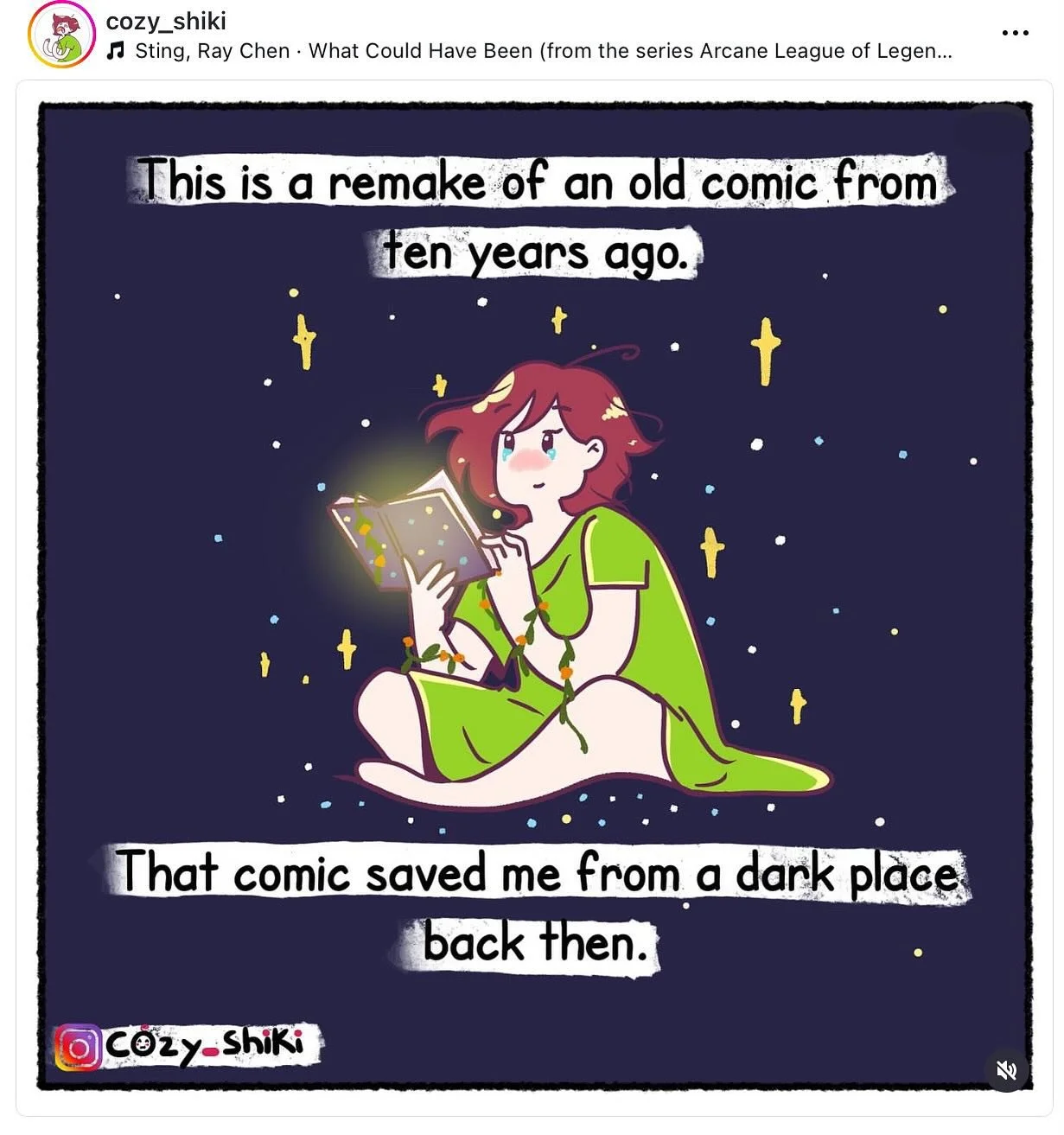#featurefriday this week is @cozy_shiki π₯°πβ¨ Stunning, personal comics that leave you thinking. I always look forward to any piece posted by @cozy_shiki πβ¨