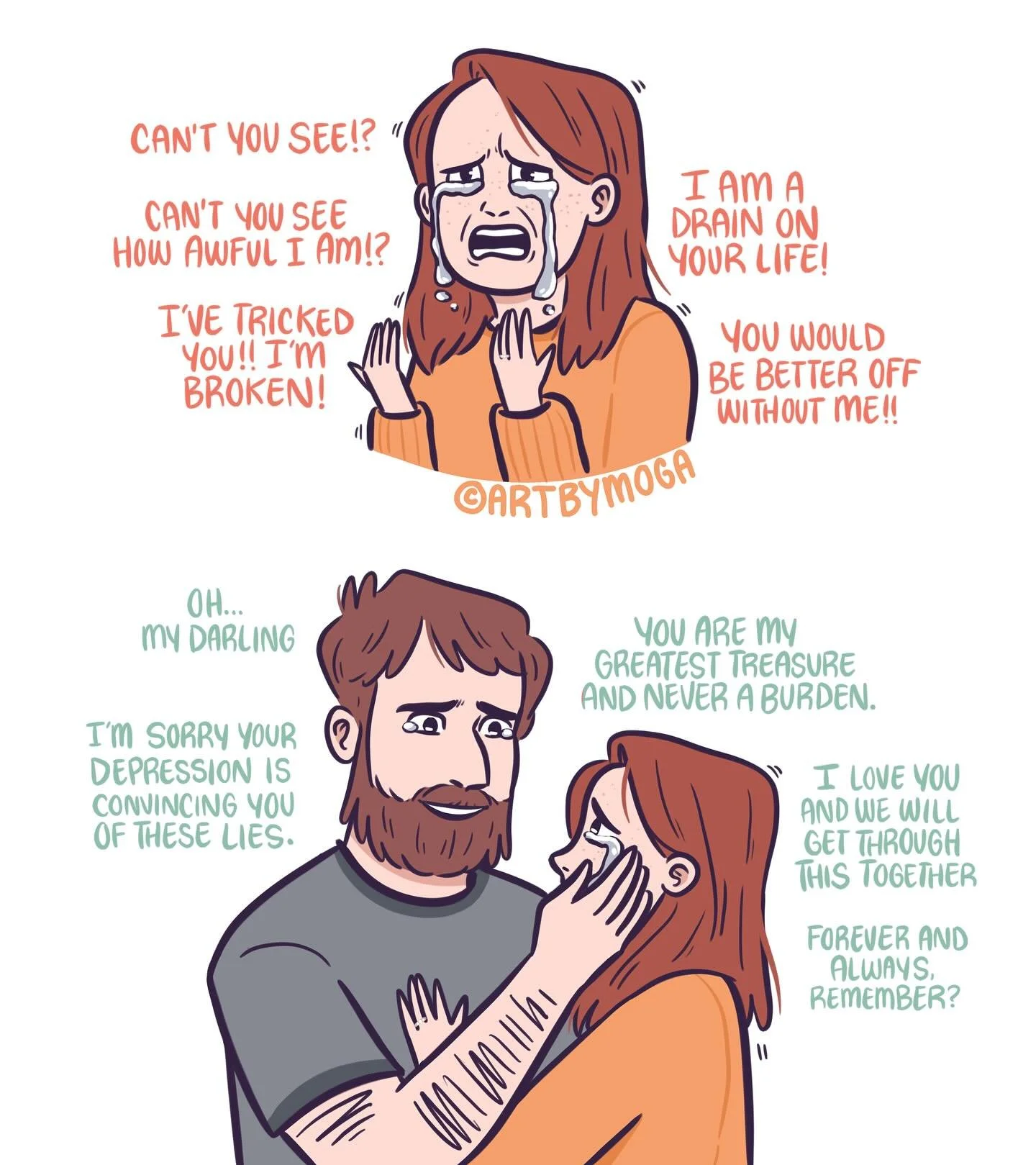 A few more comics about my husband, Carson
I’m bipolar and adhd, my husband is my rock. We have a Patreon L1nk in my bi0(it pays the rent) - BUT Patreon aside (cause wooo I get not being able to spend $3 a month like I’m a comic artist m