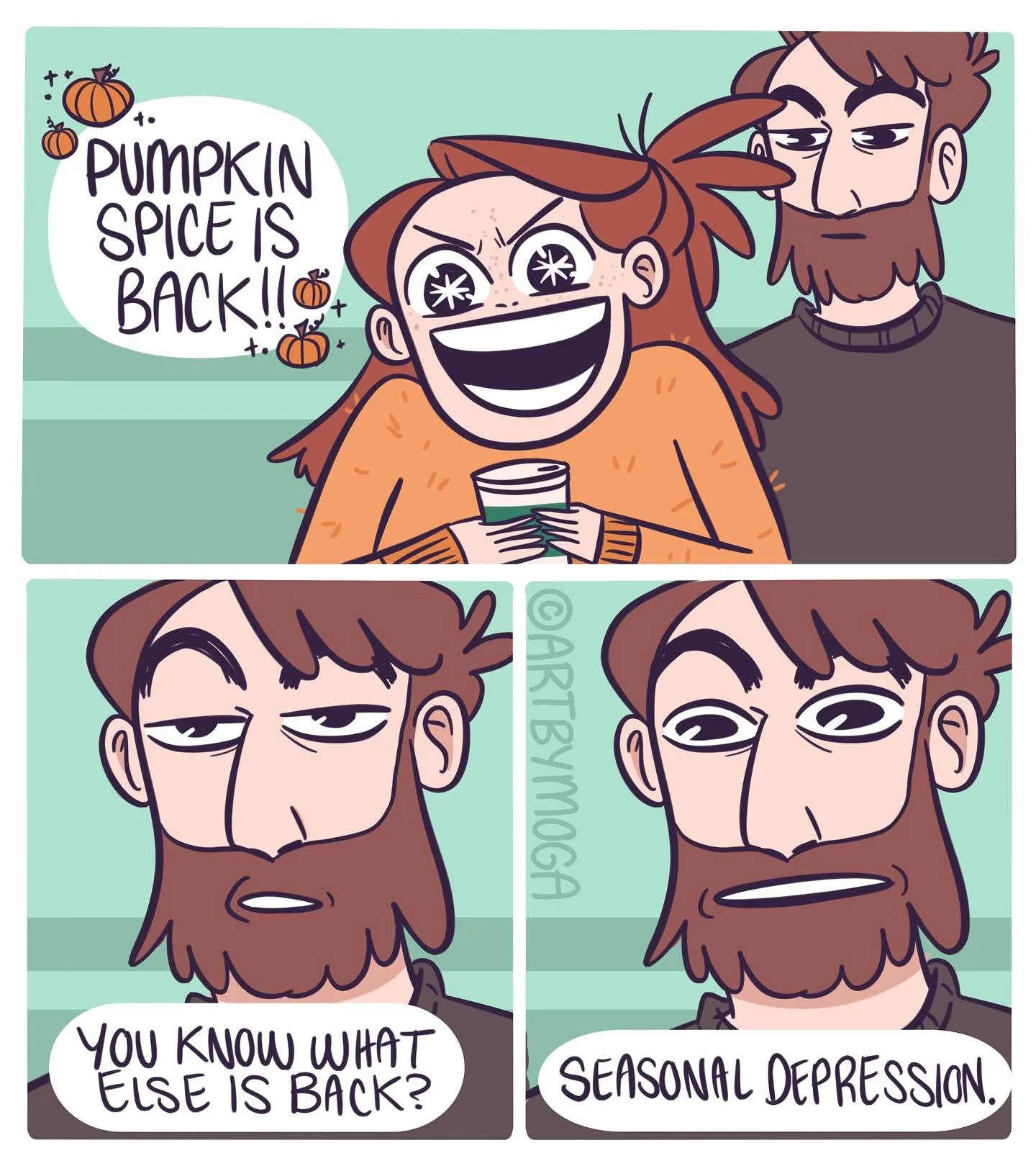 Comictober Day 1: Pumpkin Spice πβ¨
#comictober #comictober2025