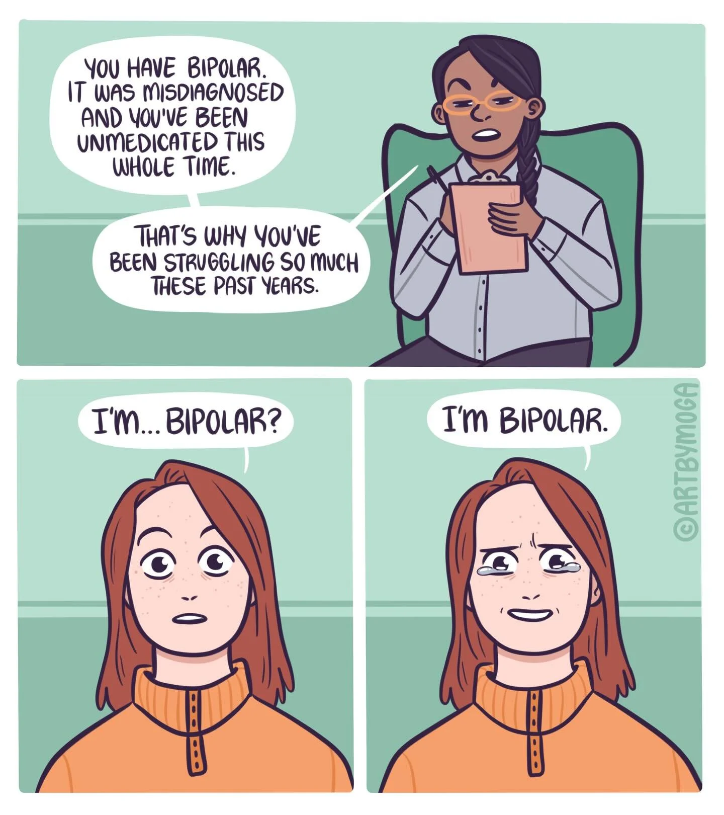 20 Old &amp; New Comics About My Journey With Bipolar.