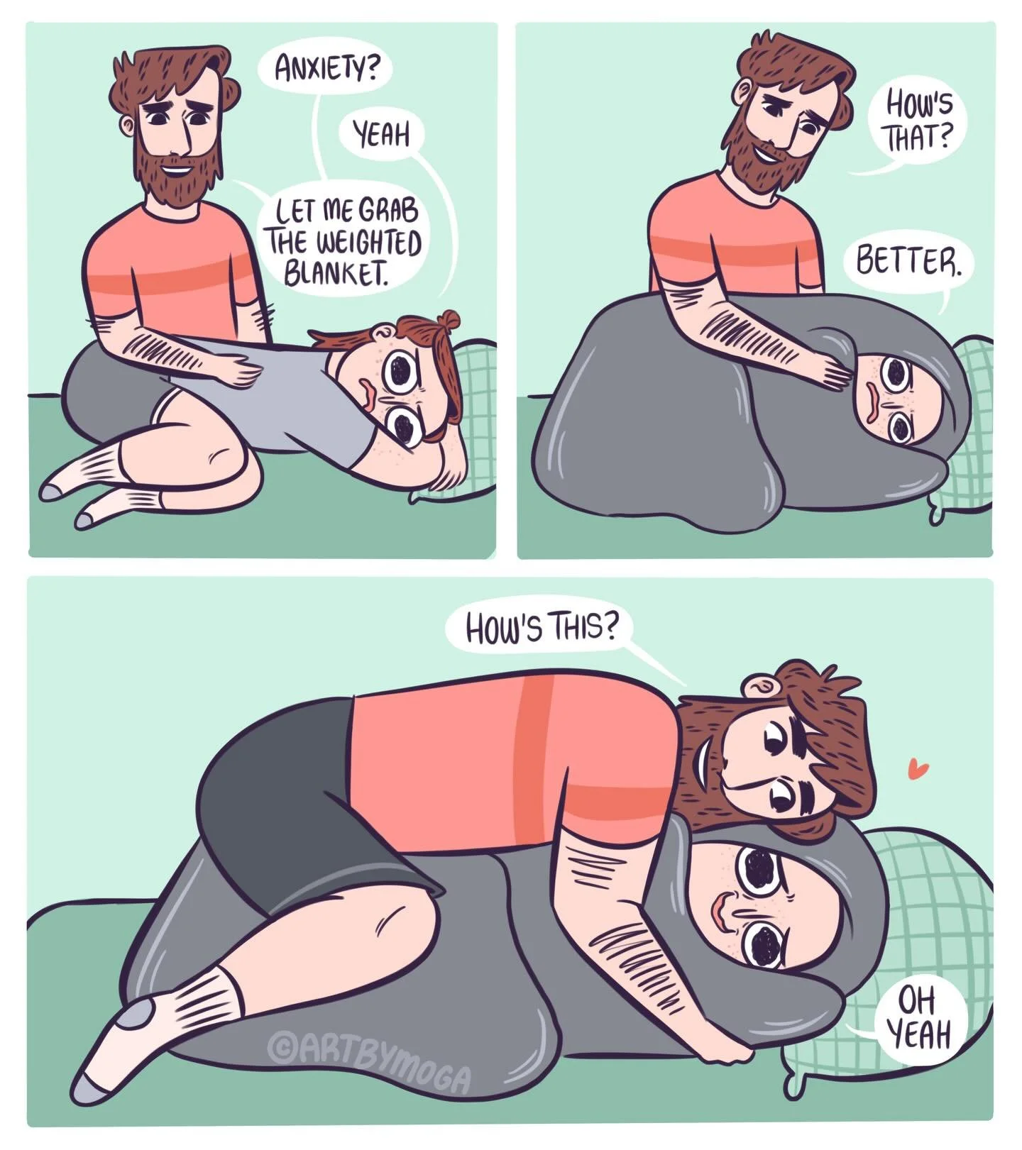 &ldquo;Weighted Blanket&rdquo; (2022)