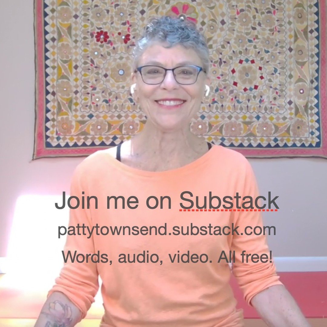 Join me on Substack where I am posting all my new writing, videos and audio recordings. 
It's free and its all there!
Philosophical and Somatic Inquiry Through Yoga
&mdash;Breathing and Moving Practices
&mdash;Philosophical Writing
&mdash;Embodied An