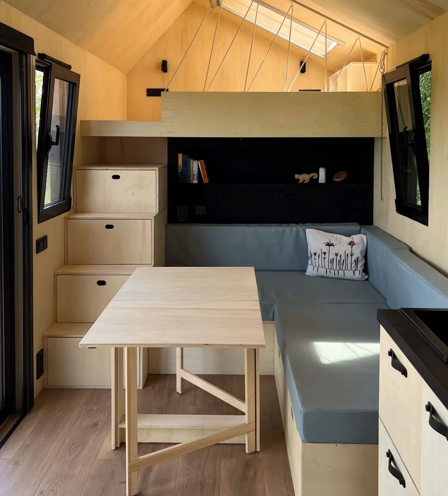  The interior of the  REDUKT PURA  house provides full living comfort. Photo: REDUKT 