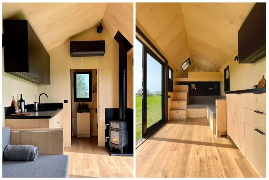  Wnętrze domu mobilnego REDUKT PURA. Foto: REDUKT 