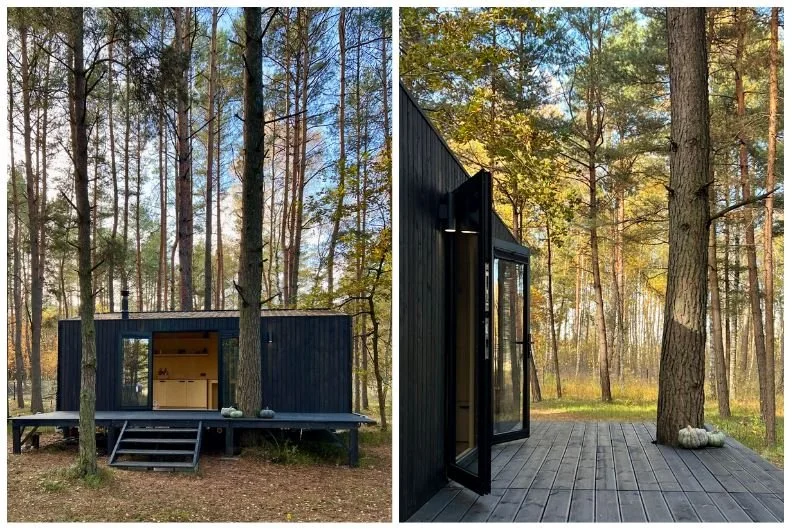  REDUKT tiny house in the middle of a forest near Warsaw (Poland) - Bento Houses. 