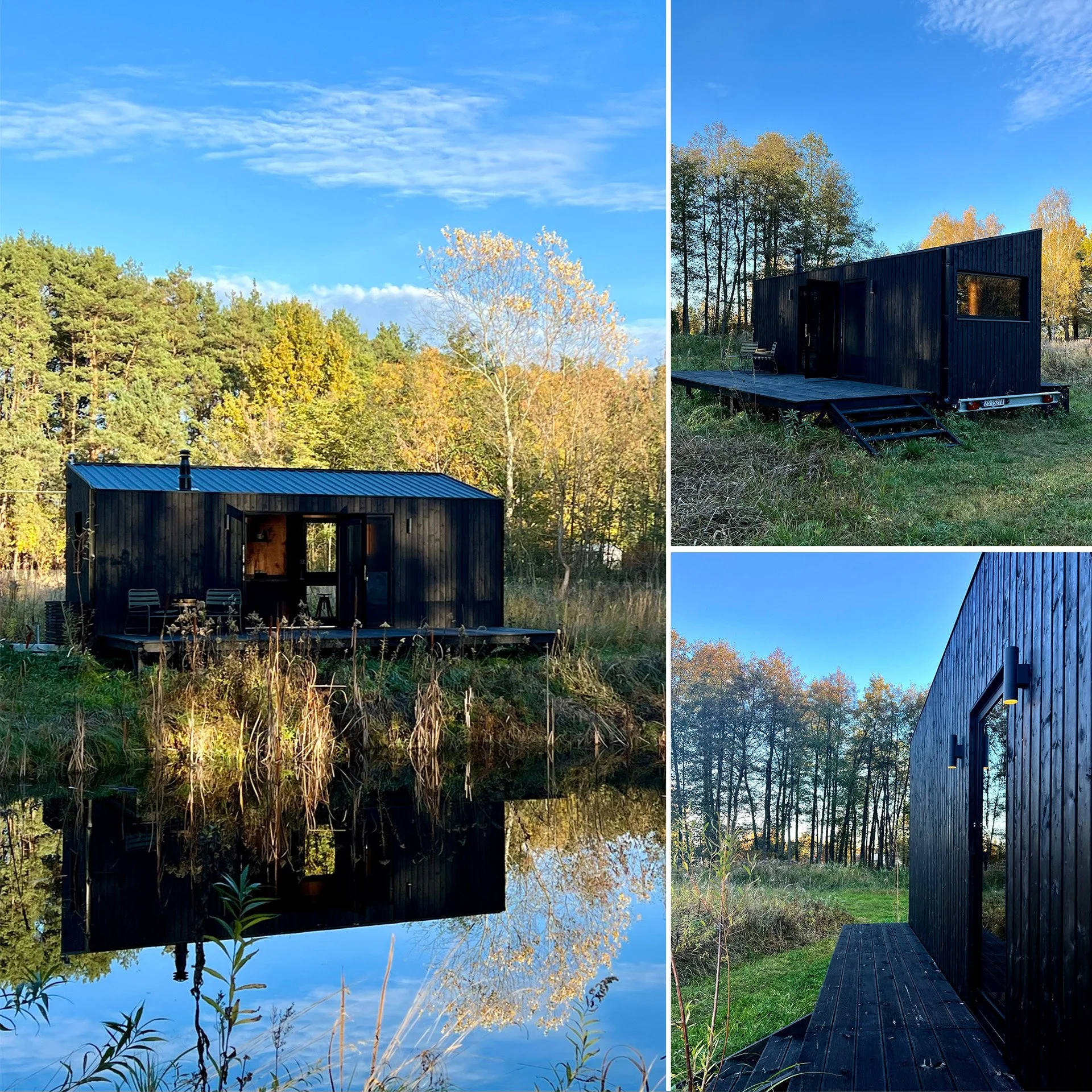 REDUKT Country in a picturesque location near Warsaw as a micro hotel. Photo: REDUKT