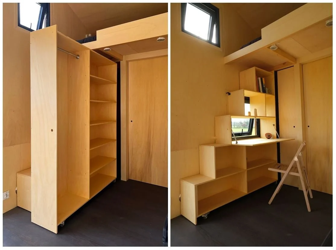  Mobile modulare Möbel im Haus REDUKT ONE. Foto: REDUKT 