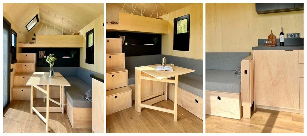  Wielofunkcyjne meble mobilne to idealne rozwiązanie meblarskie w małych wnętrzach. Foto: REDUKT 