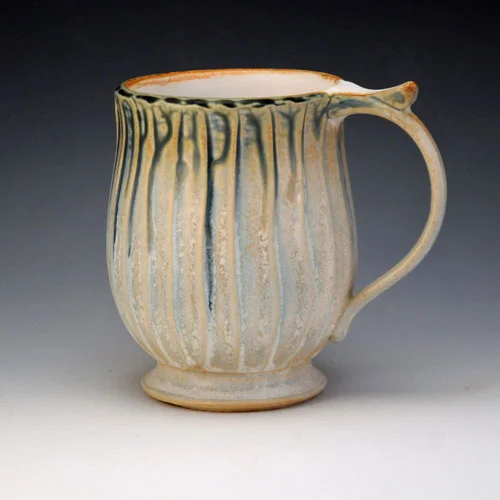Blue Ash Slip Mug