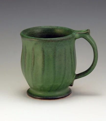 Green with soft black accent