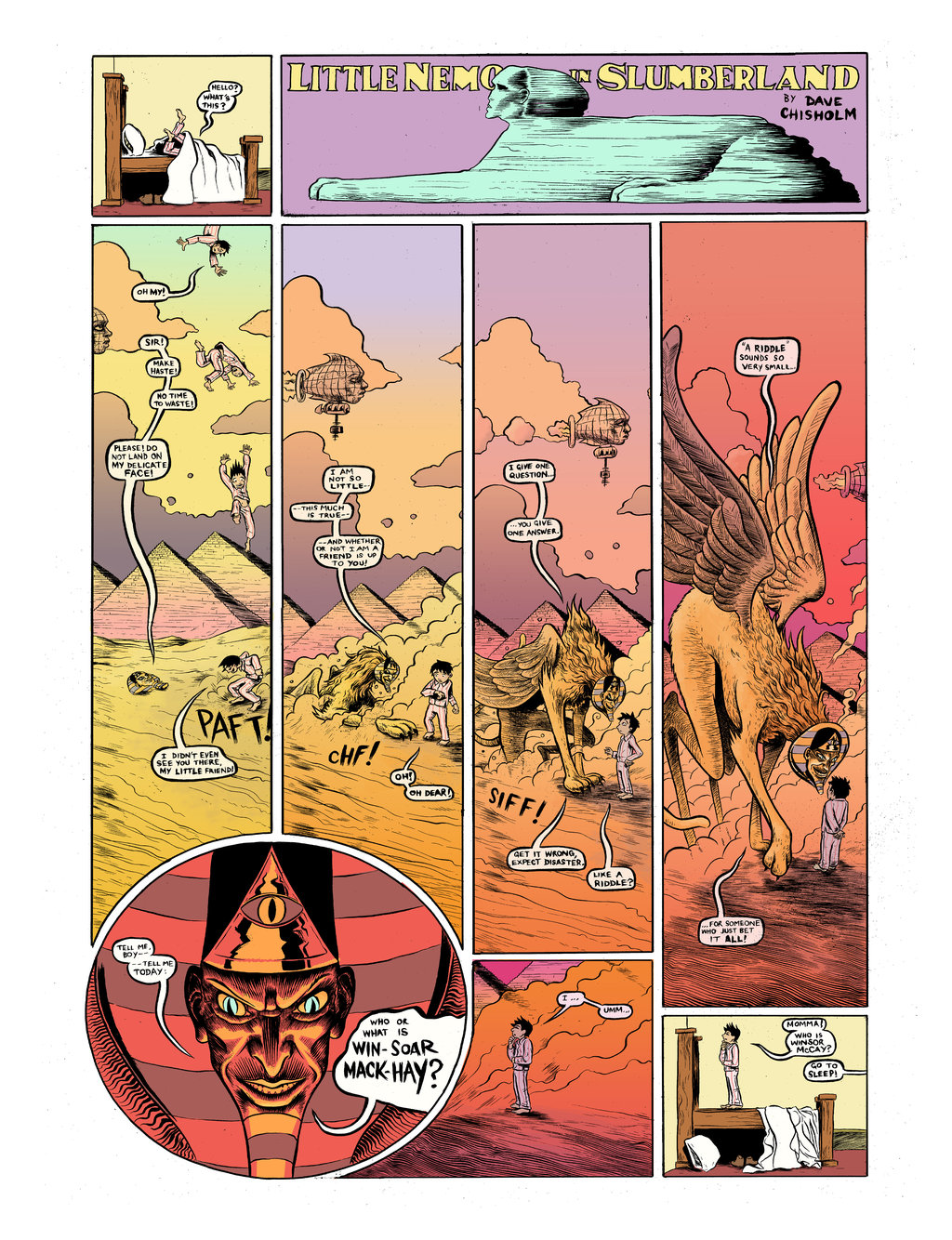 Dream Another Dream Sphinx Page (Locust Moon)