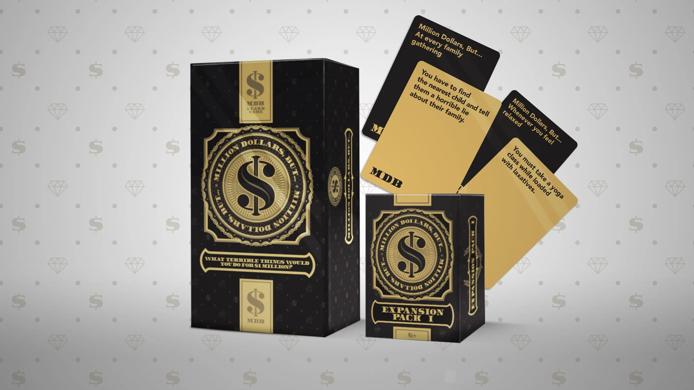 Million Dollars But... Card Game