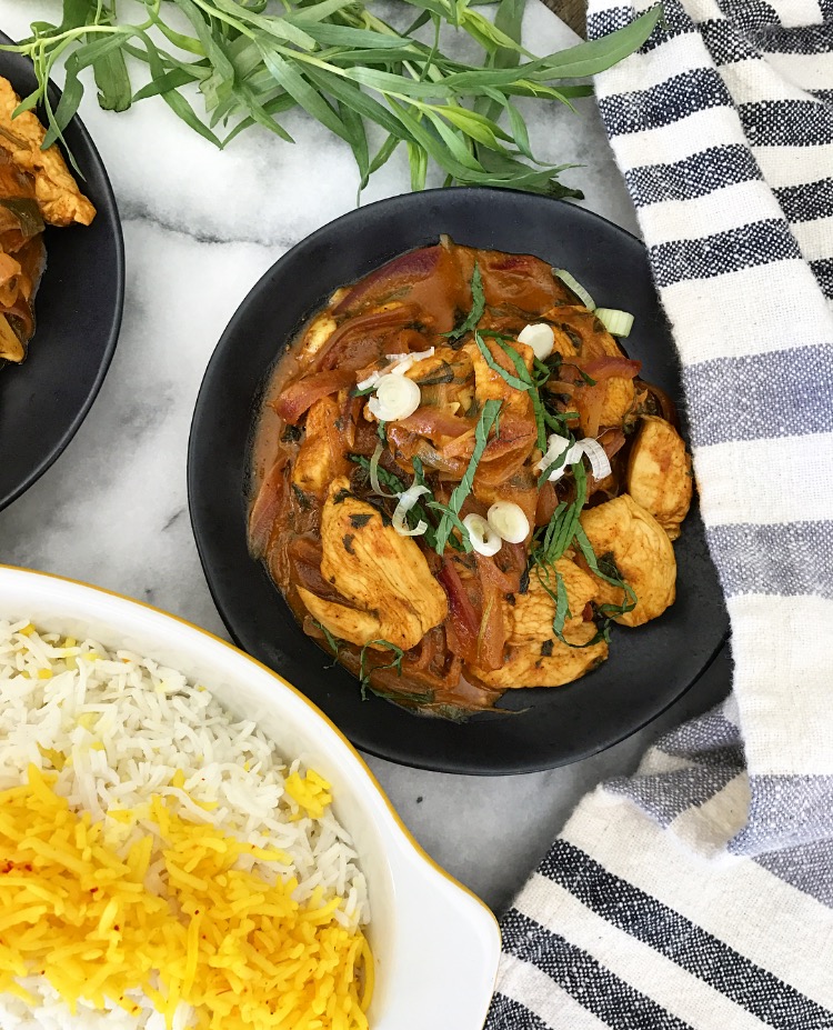 20 Minute Coconut Tandoori Chicken Curry 
