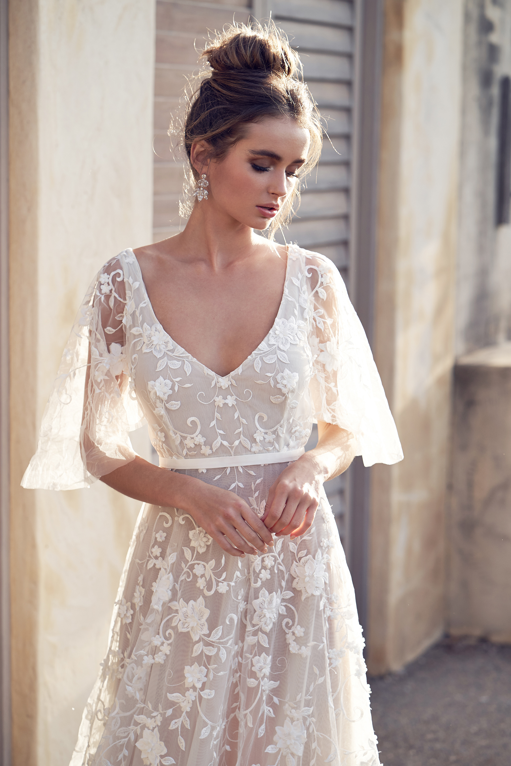Amelie Draped Sleeves — Anna Campbell