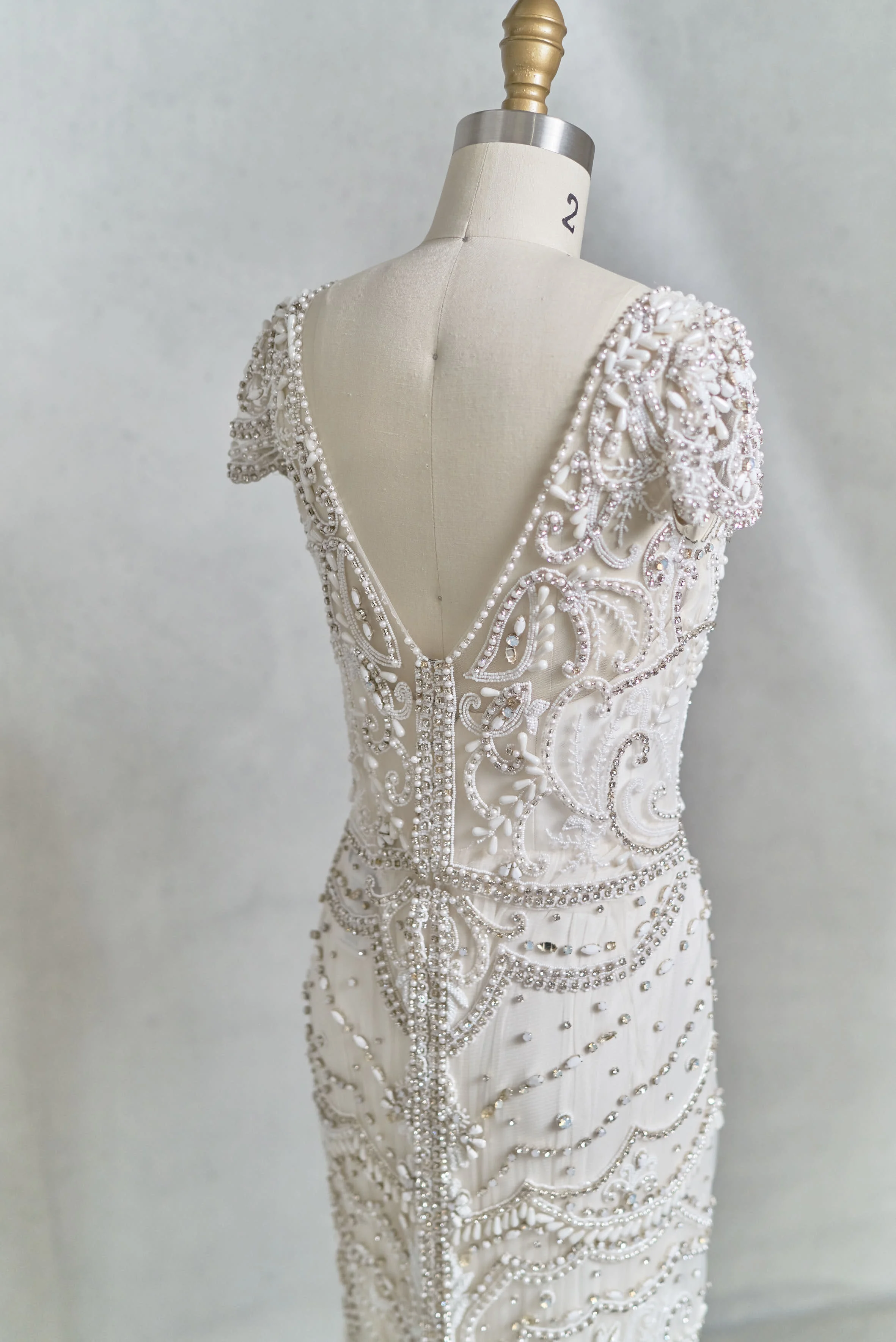 Anna Dress Overlay with Silk Chiffon 