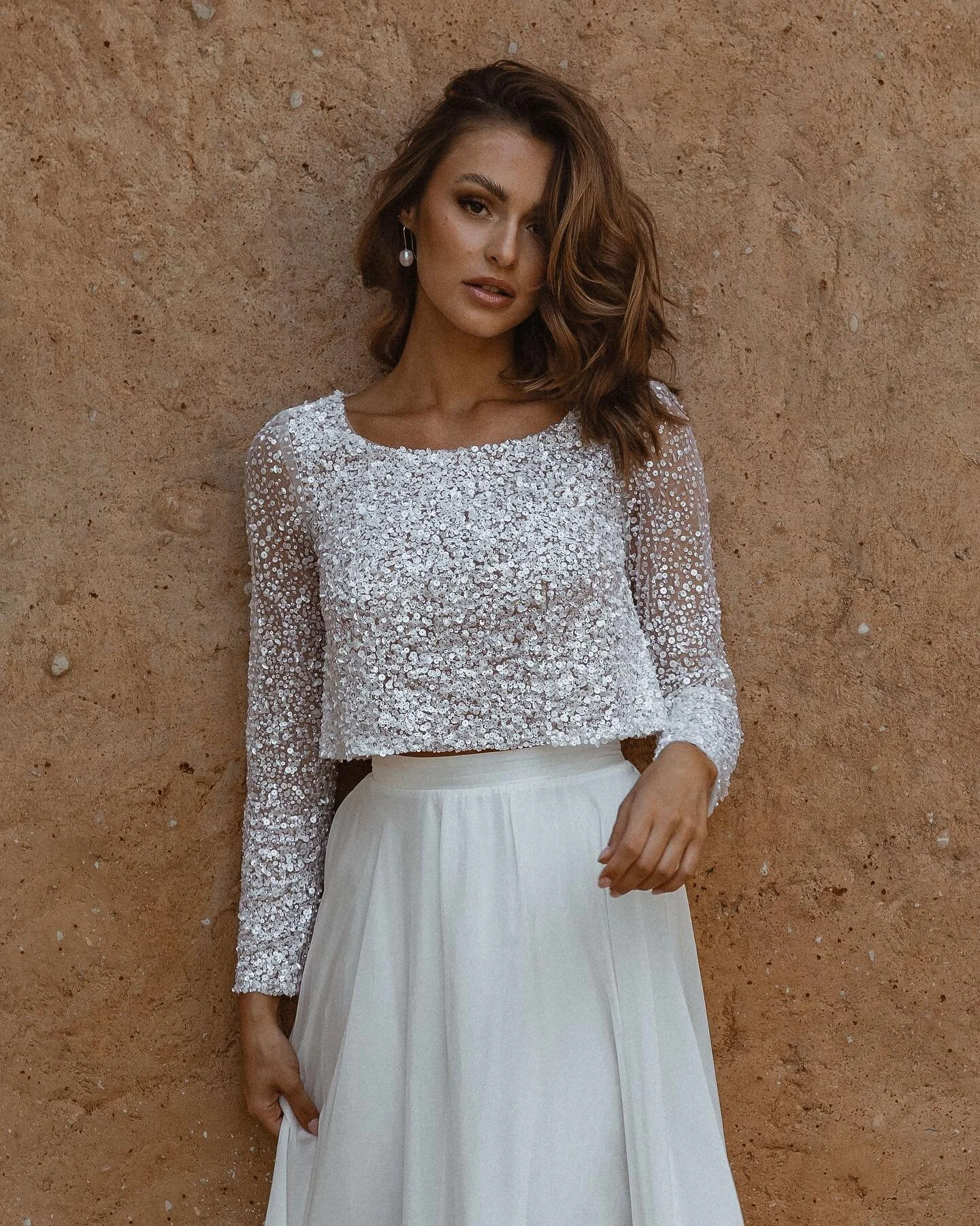 The Golden Hour Bridal Separates ✨ From floaty silk chiffon skirts paired with sparkling toppers to figure hugging all over sparkle, our newest bridal separates offer something for every bride. Pictured here is our Isobelle Topper paired with the Summer Skirt. Captured by @nathan.lapham HMUA @lucianarose⁠⠀⁠⠀⁠⠀⁠⠀⁠⠀
⁠⠀⁠⠀⁠⠀⁠⠀⁠⠀⁠⠀⁠⠀⁠⠀
⁠⠀⁠⠀⁠⠀⁠⠀⁠⠀⁠⠀⁠⠀
⁠⠀⁠⠀⁠⠀⁠⠀⁠⠀
⁠⠀⁠⠀⁠⠀⁠⠀⁠⠀
⁠⠀⁠⠀⁠⠀⁠⠀⁠⠀
⁠⠀⁠⠀⁠⠀⁠⠀
⁠⠀⁠⠀⁠⠀⁠⠀
⁠⠀⁠⠀⁠⠀⁠⠀
⁠⠀⁠⠀⁠⠀⁠⠀
⠀⁠⠀⁠⠀⁠⠀⁠⠀⁠⠀
⁠⠀⁠⠀⁠⠀⁠⠀⁠⠀⁠⠀⁠⠀⁠⠀
#thegoldenhour #bride #goldweddingdress #weddingdress #bride #modernbride #wedding #bridal #annacampbell #annacampbellbridal #weddingdressdesigner #sparkle #sparklyweddingdress #engaged #married #beautifulbride #dress #whitedress #bridesdress #bridetobe #covidbride #elopement #elope #weddingday #australianmade #australiandesigner #australiandesign #brides⁠⠀⁠