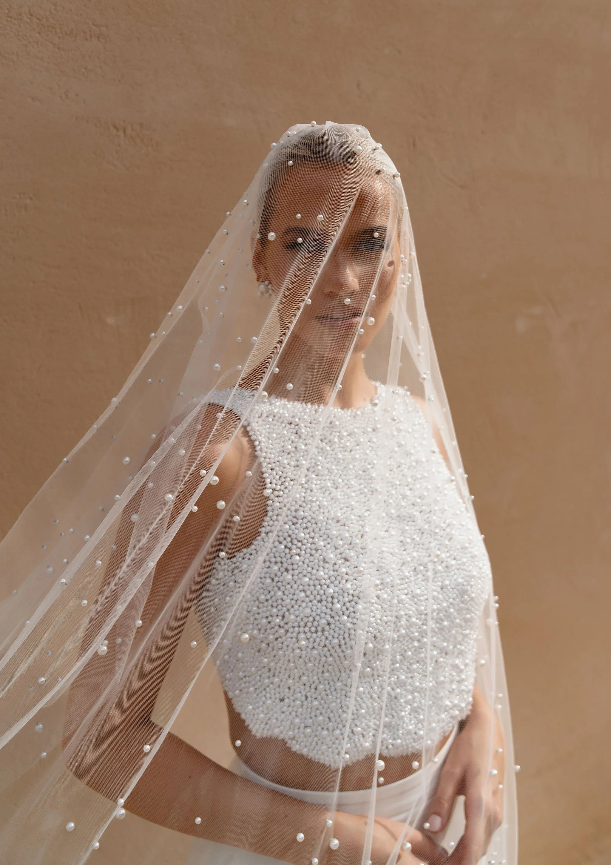 Modern wedding veils — Anna Campbell