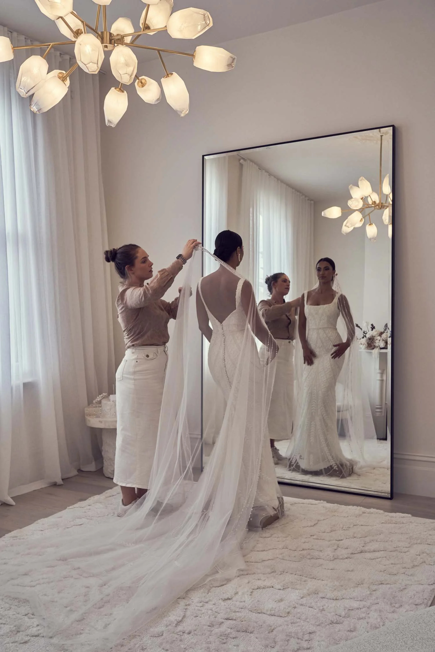 For the Bride Who Finds Her Dress a Little Late