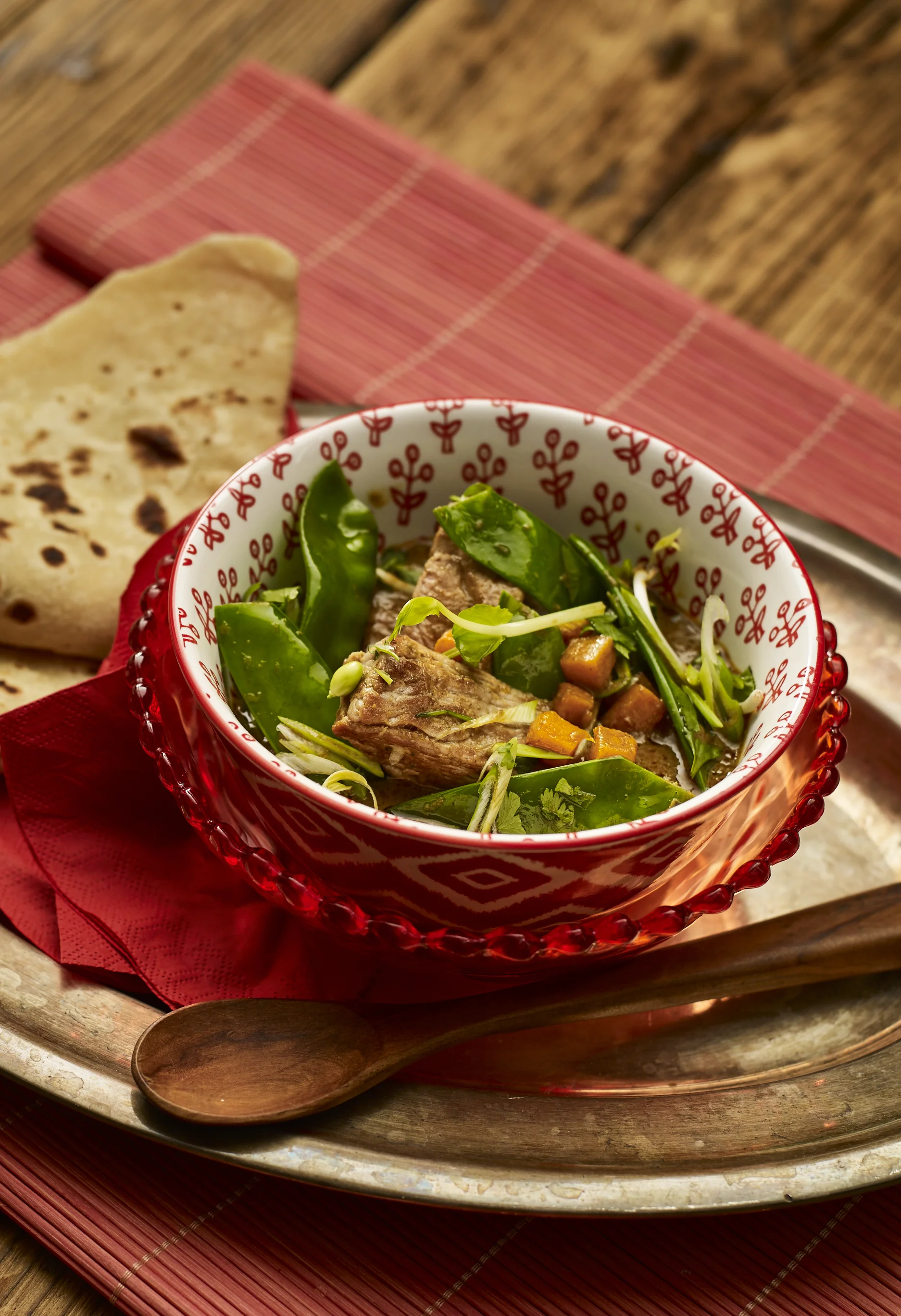 RED PORK AND PUMPKIN CURRY