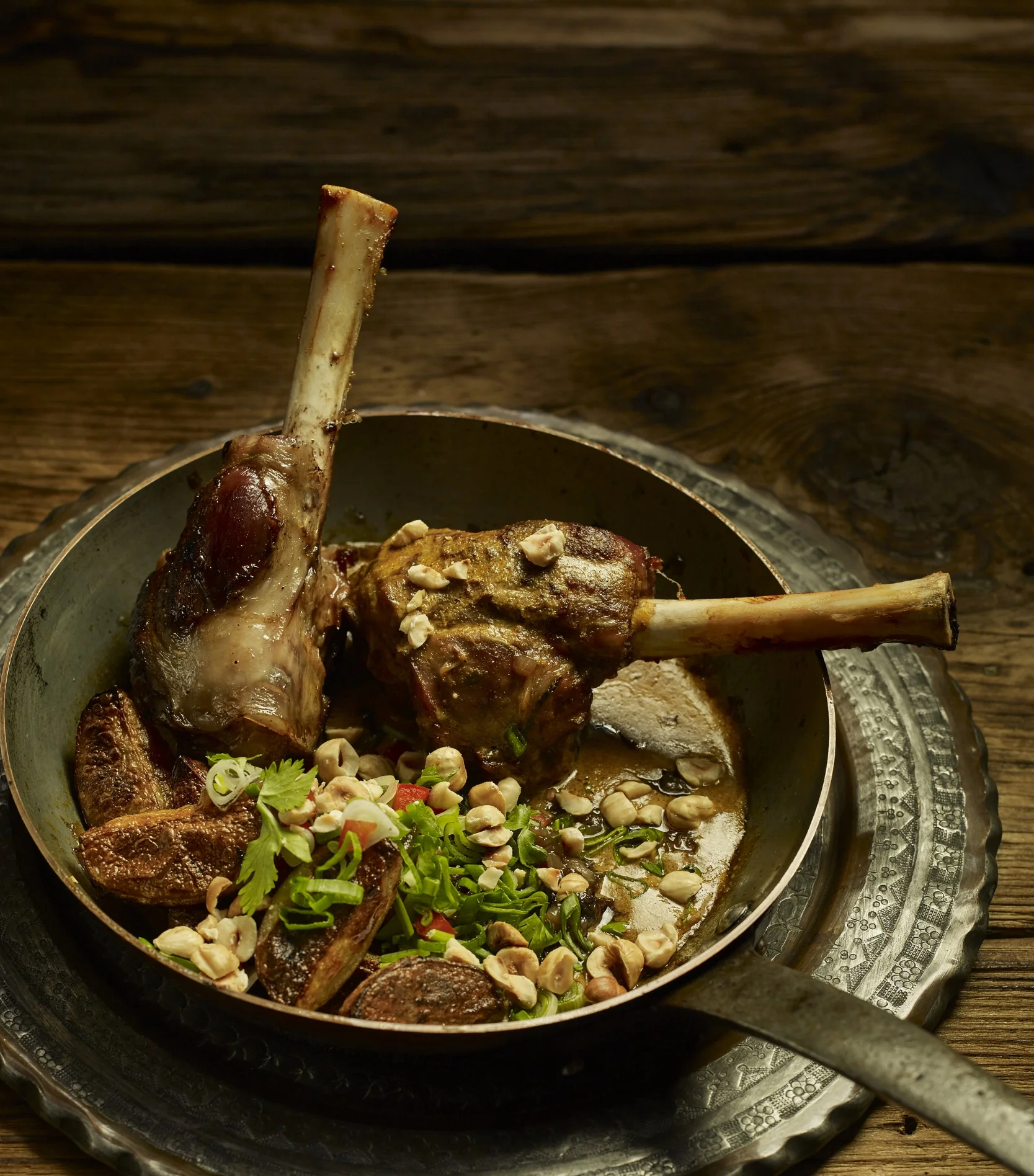 MASSAMAN CURRY WITH LAMB SHANKS