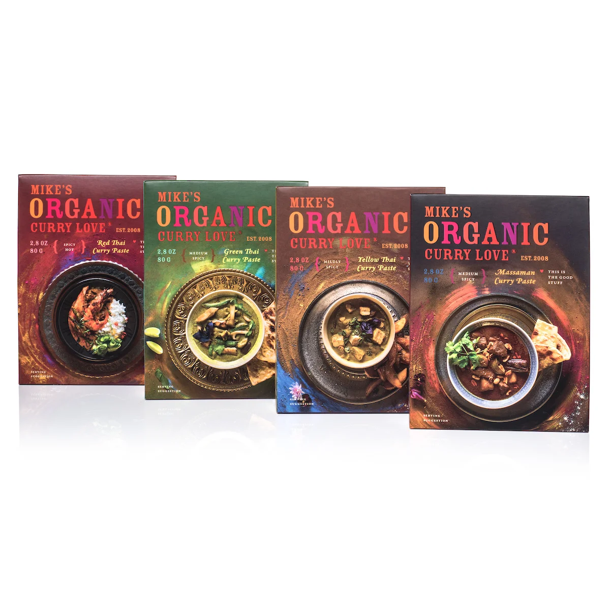 Assorted Pastes - case of 6 x 2.8oz pouches