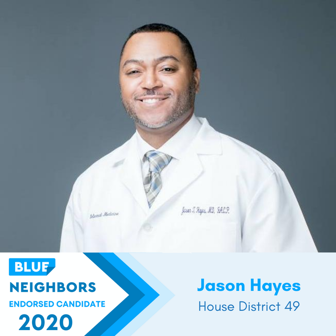 &lt;p&gt;&lt;strong&gt;Dr. Jason Hayes&lt;/strong&gt;Georgia State House, District 49&lt;a href="http://www.jasonhayesforgeorgia.com/" target="_blank"&gt;Learn More→&lt;/a&gt;&lt;/p&gt; 