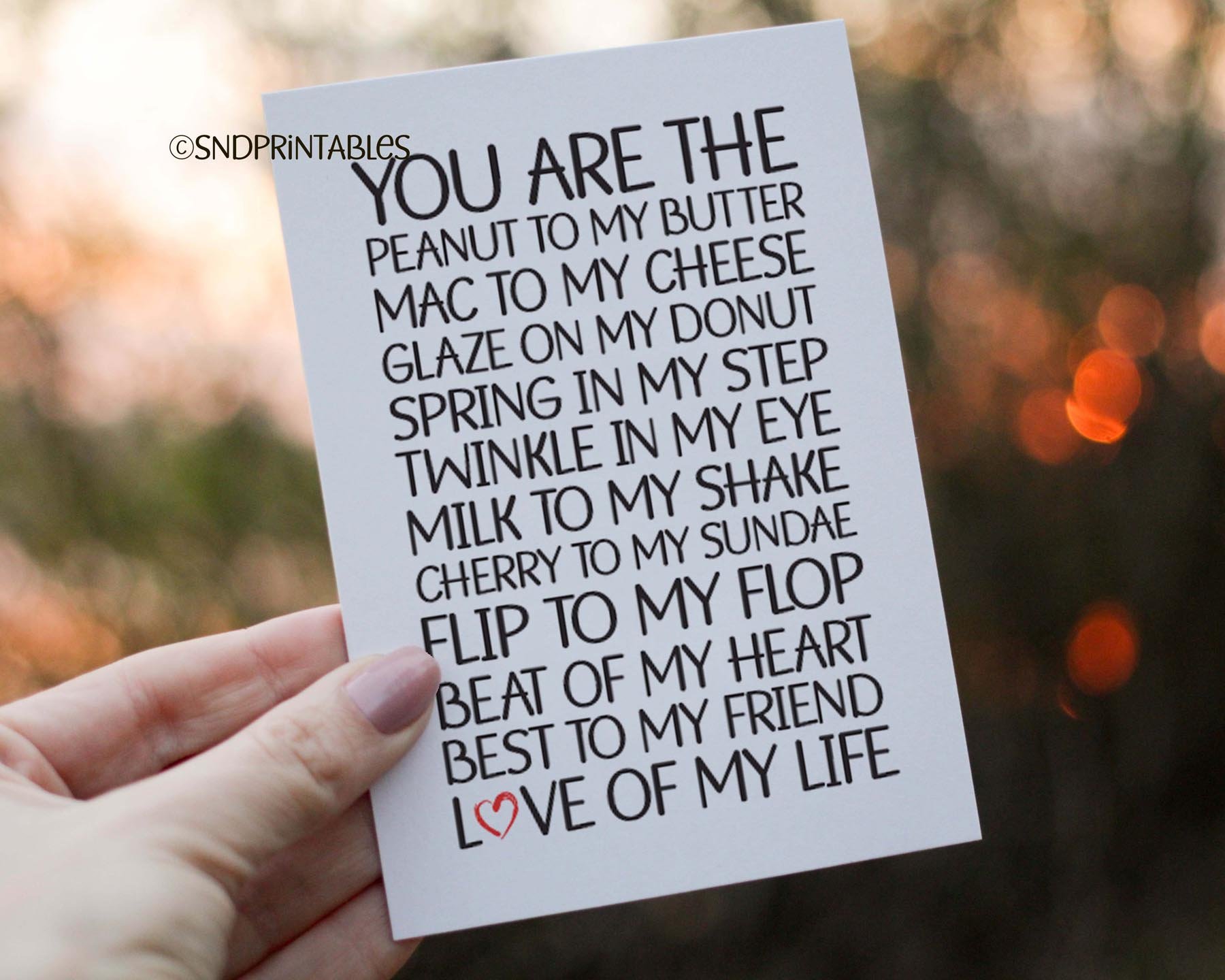 Peanut-to-my-butter-printable-card