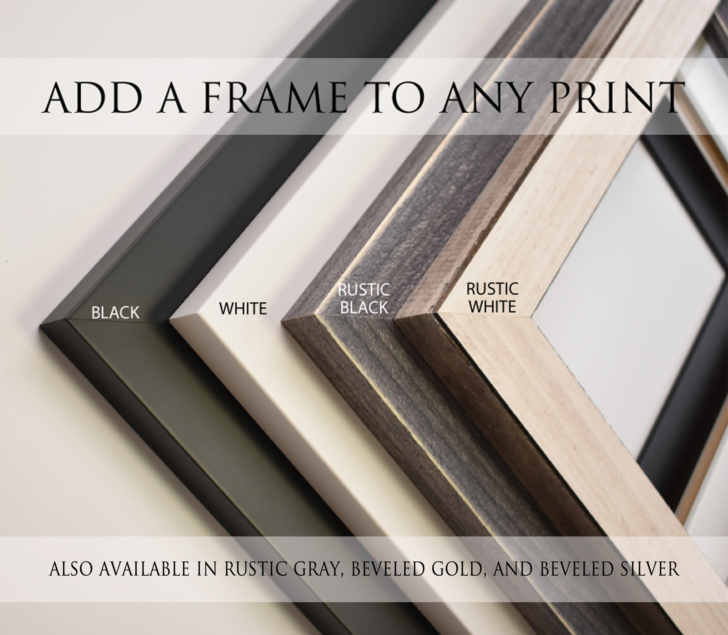 Add a frame to your print