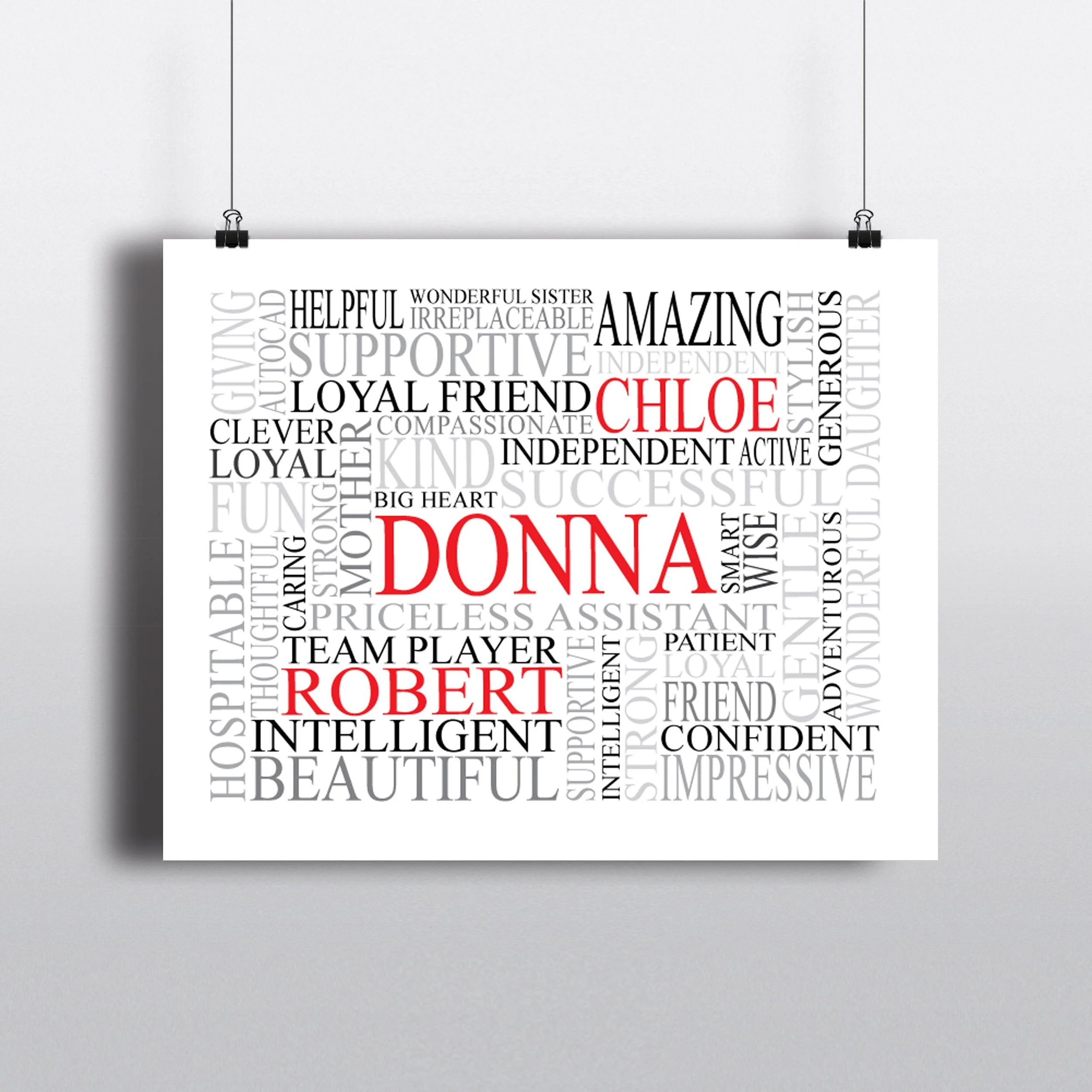 Word Cloud Art — SUSAN NEWBERRY DESIGNS