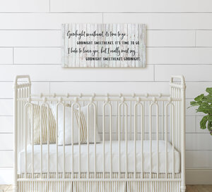 Viv and Tim Home - One thing I wish we did different for the nursery would  be larger art frames above the crib! ⁣ ⁣ I already had two white 16x20  frames