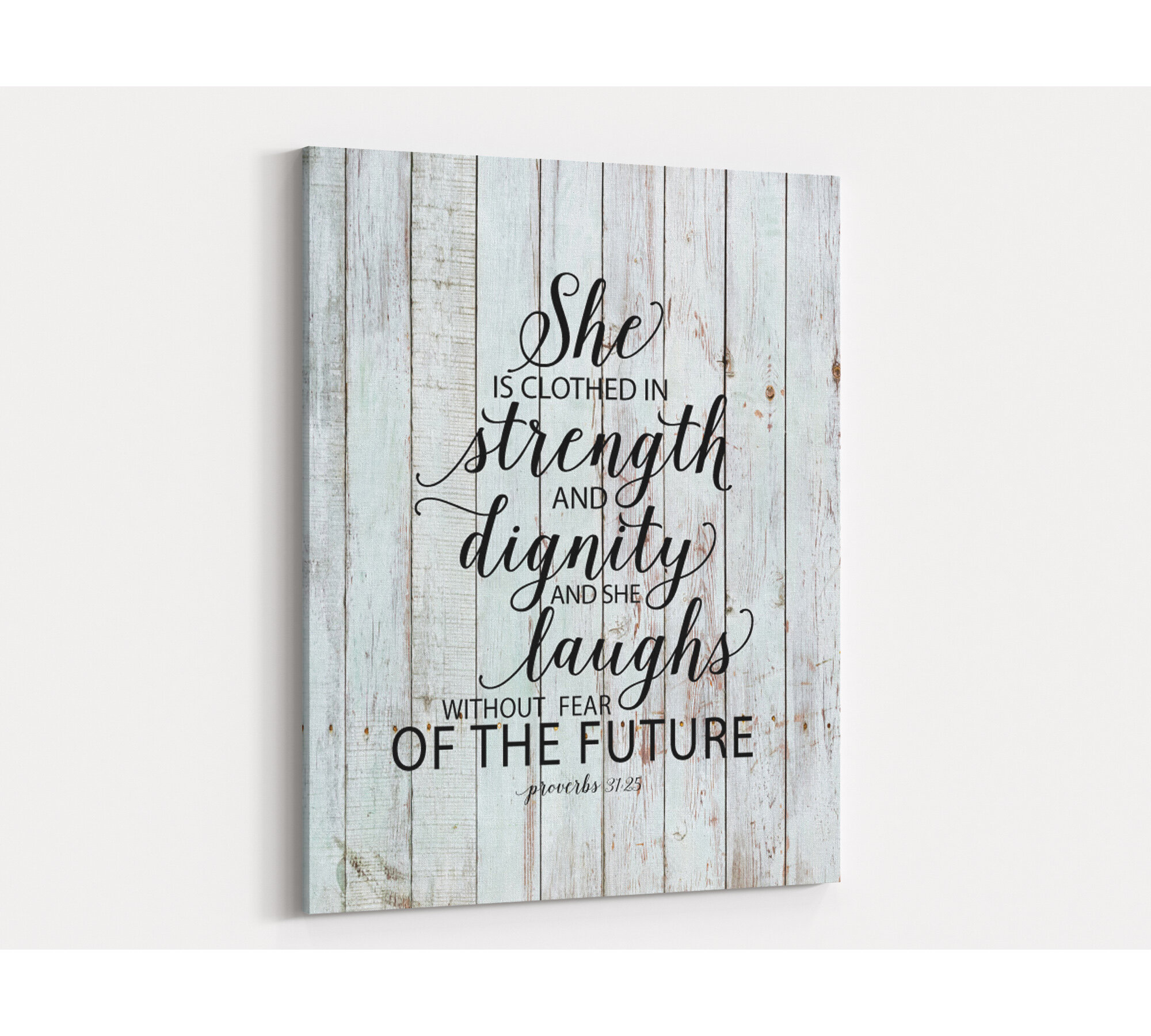 She is clothed FH11 canvas wall art