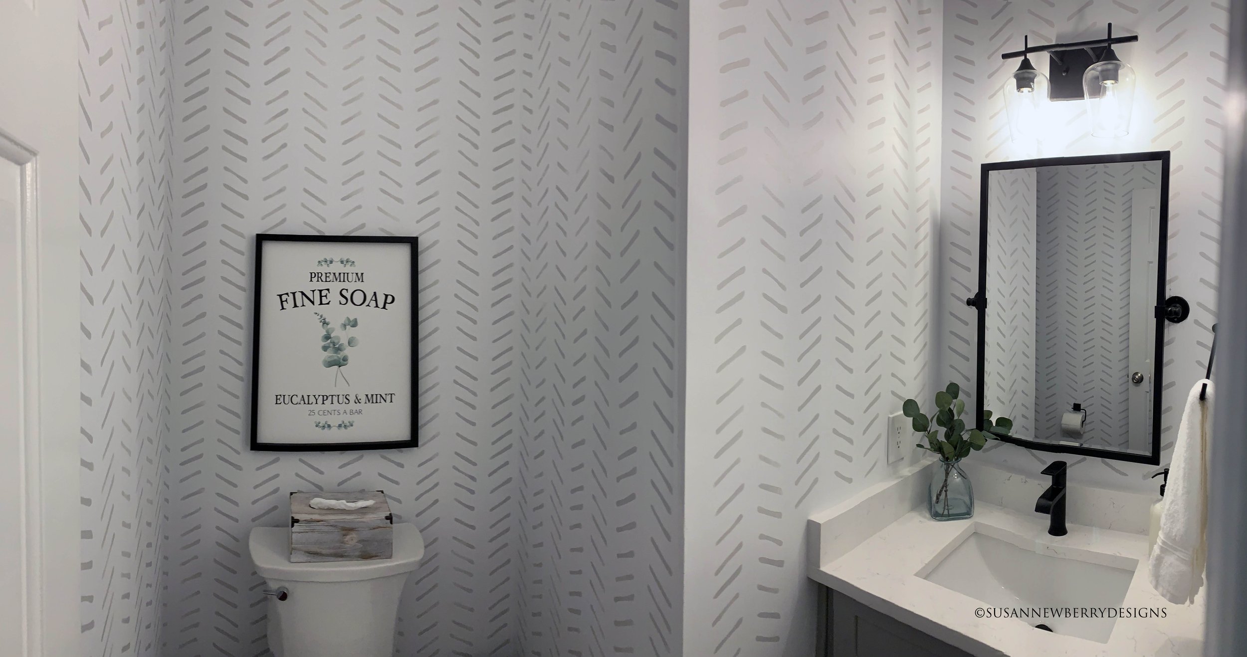 Our Powder Room Redo