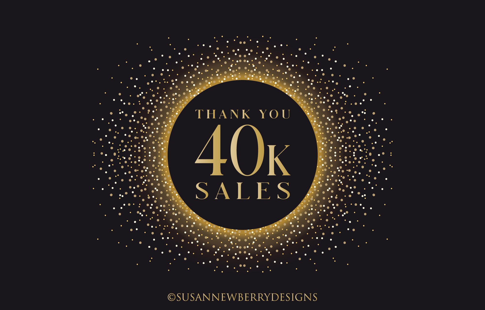 Celebrating 40,000 Sales on Etsy