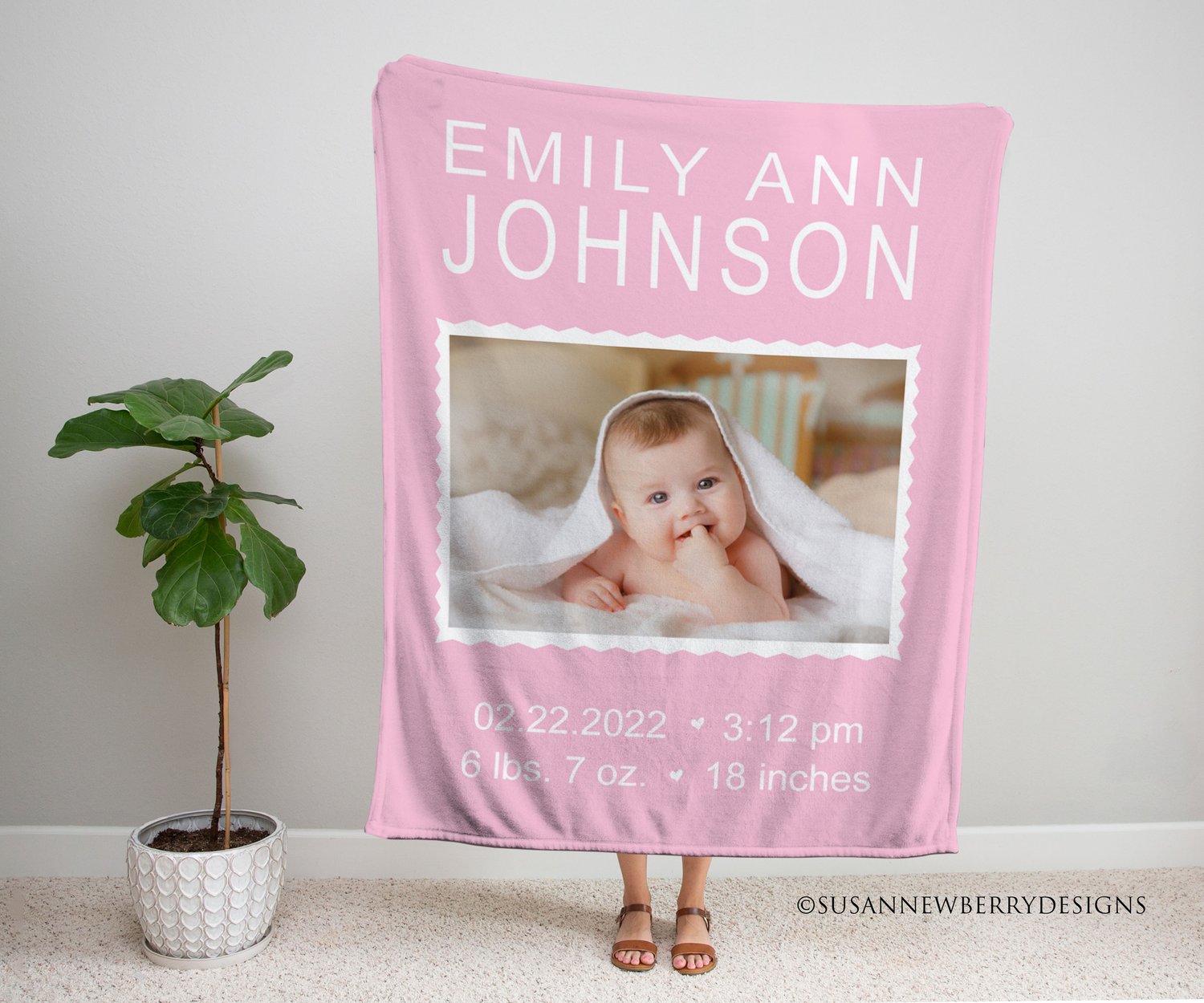 Baby Name Blanket, Custom Boho Style Baby Blanket with Rainbow,  Personalized Rainbow and Heart Blanket, Expecting Mom Gift, Baby Shower Gift  – Giftsparkes