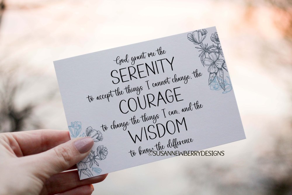 Serenity Prayer