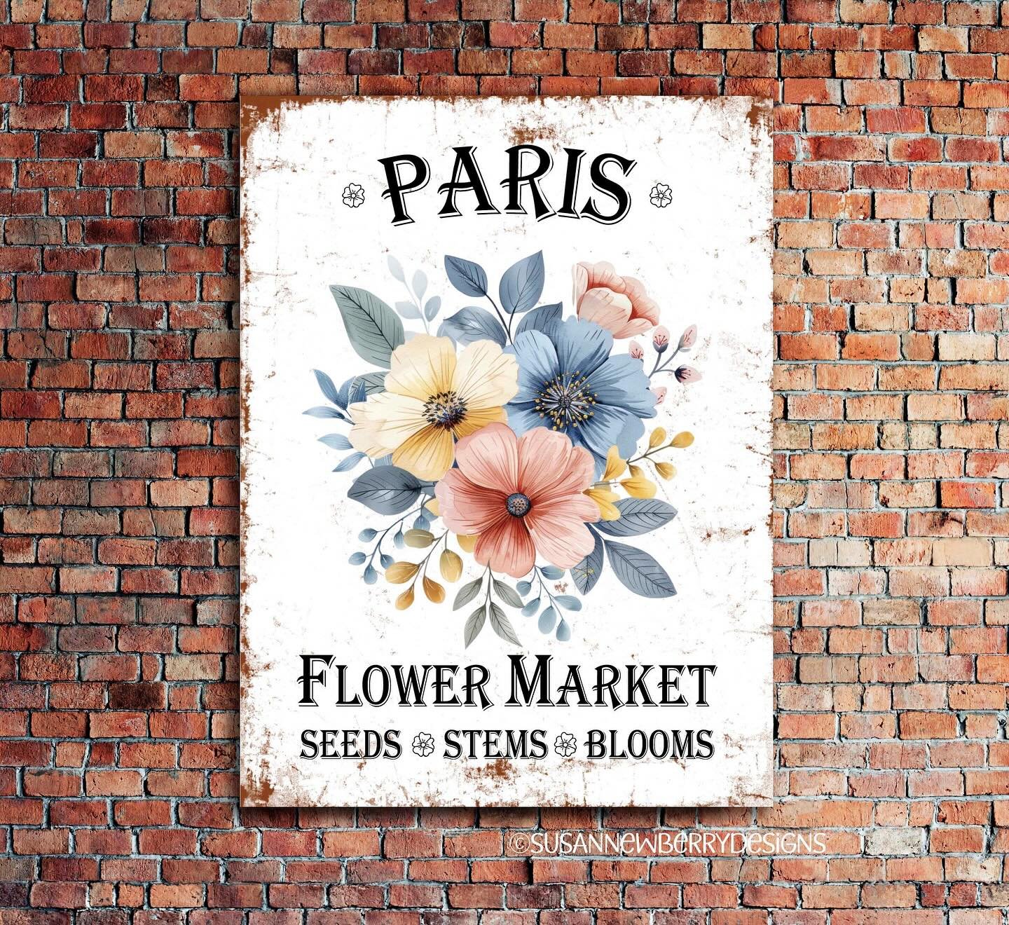 🌸✨ Introducing Elegance That Lasts! ✨🌸
Our newest collection takes you straight to the heart of Paris with our Metal Prints - where the charm of the Paris Flower Market blooms in your space! 🗼🌹
Not only are these pieces a visual delight, but they