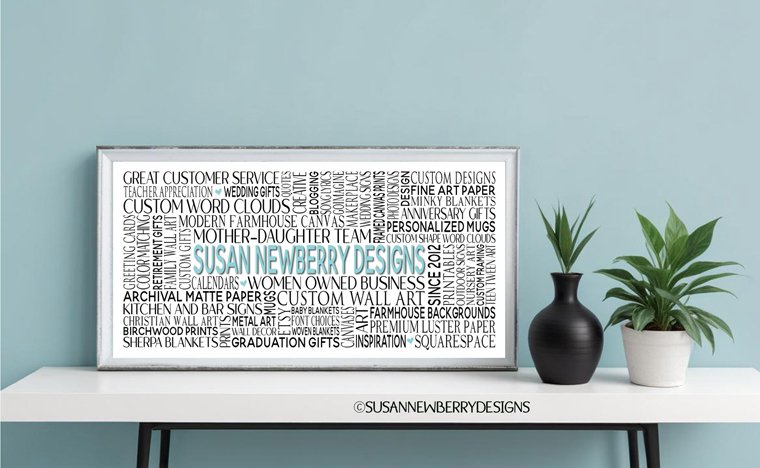 My Latest Word Cloud Design