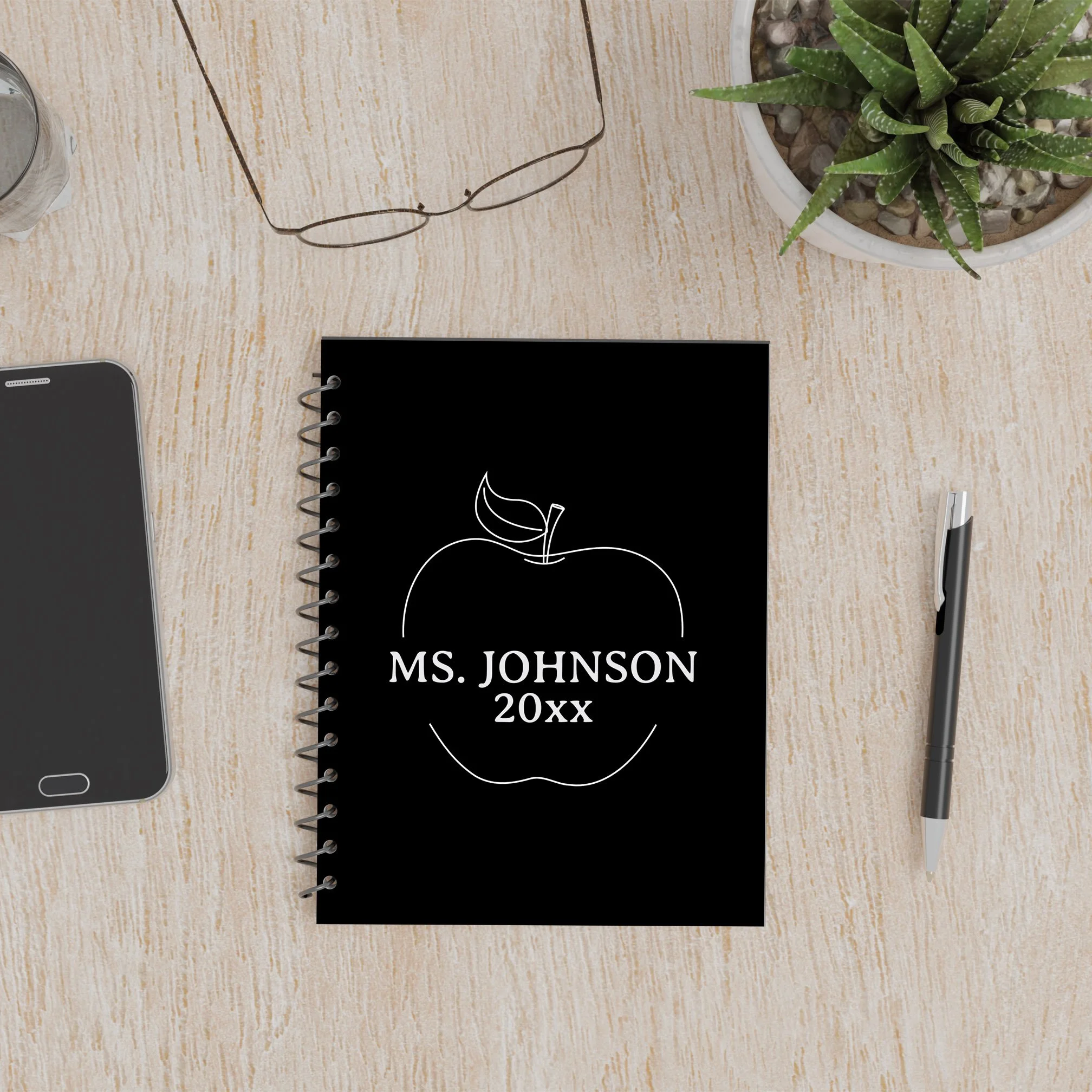 Split Apple Teacher Planner