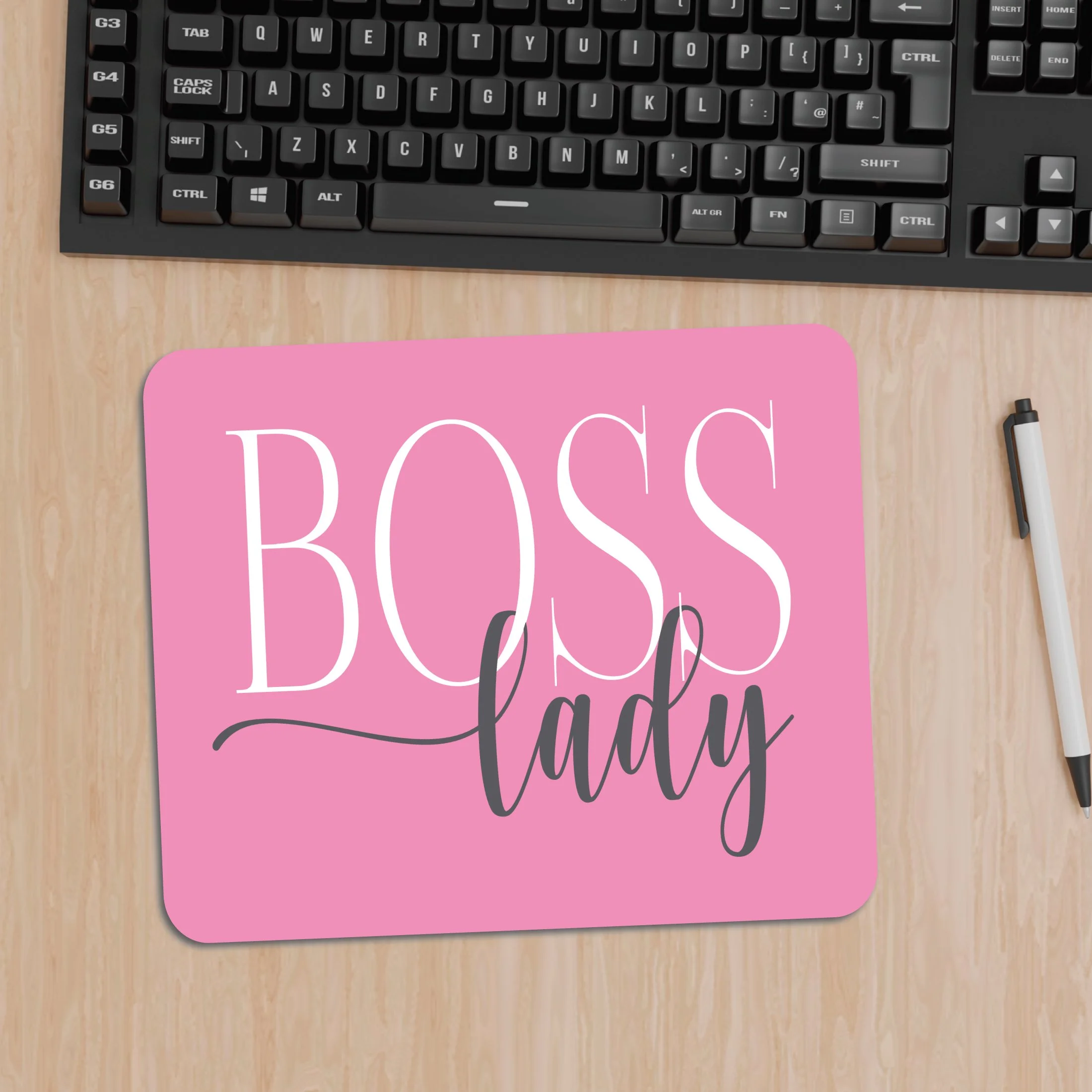 Boss Lady Mouse Pad