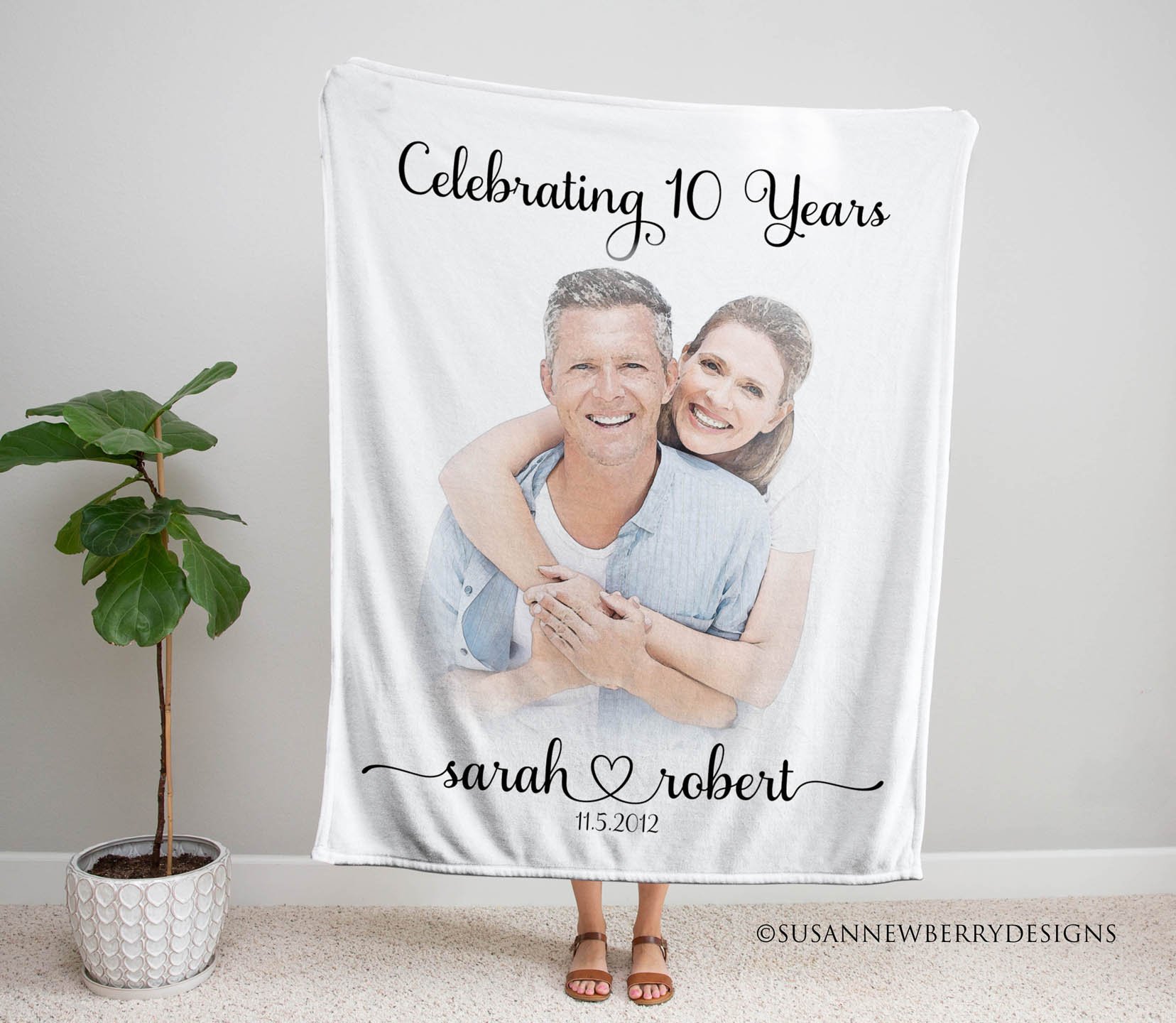Anniversary-Photo-Blanket