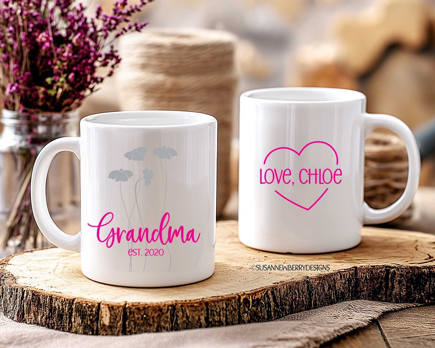 Coffee Mug for Grandma - New Grandma Mug  Susan Newberry Designs | Custom  wall art and gifts for all occasions