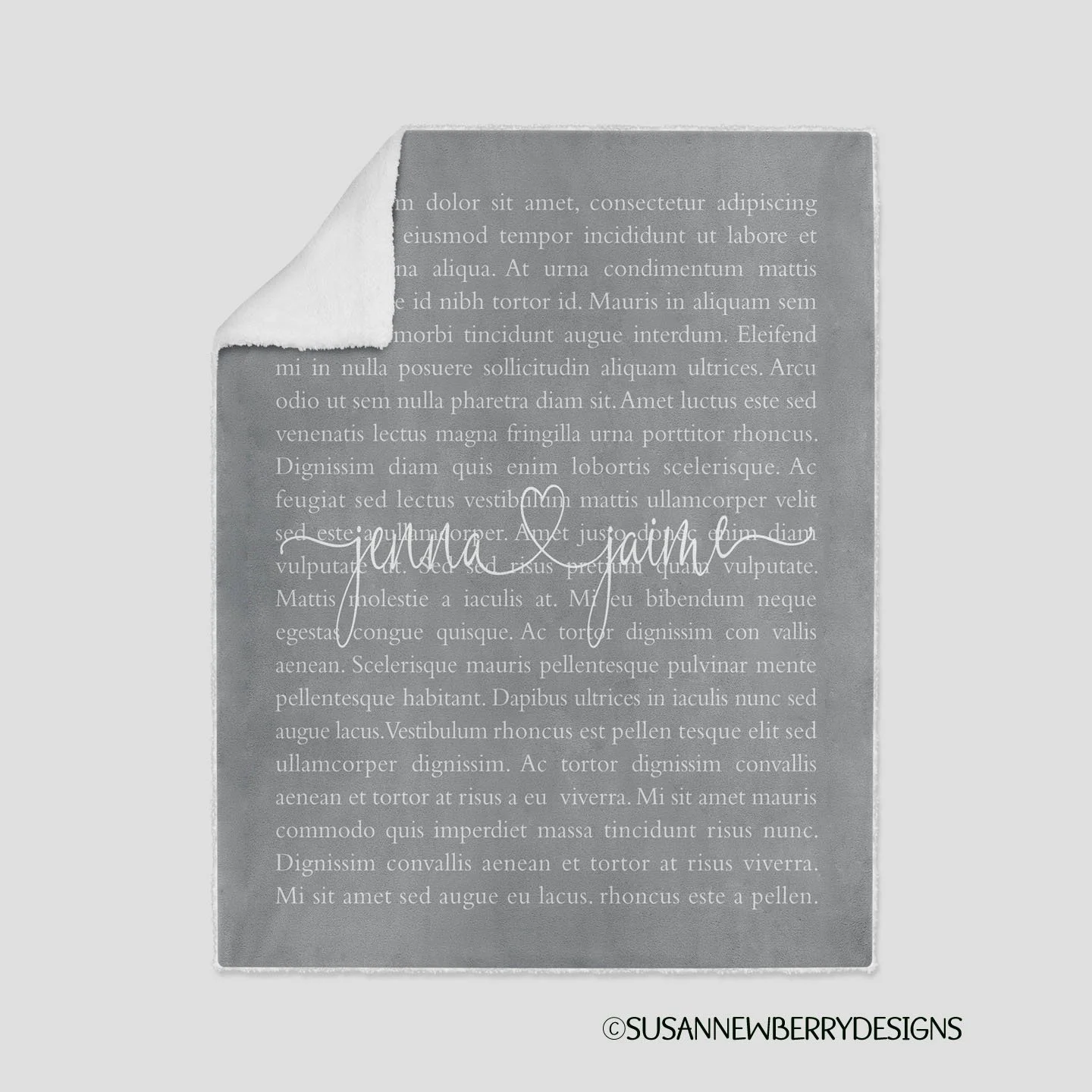 Wedding-song-blanket-grey