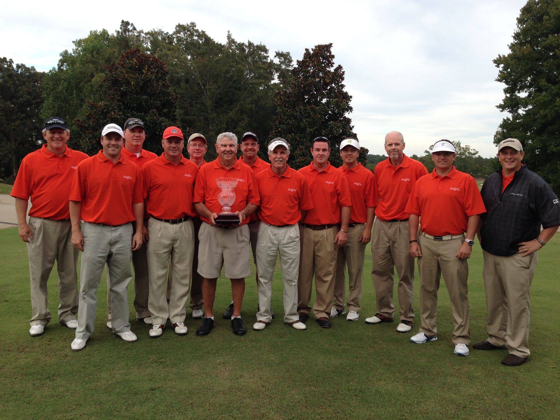 2013 Moore'sMill Club defeated Saugahatchee CC in the annual Challenge Cup matches by a score of 12 1/2 to 11 1/2 Team Members L-R Jim Fullington, James Salter, Steve Graham Troy Maxwell, Philip Minor, Windell Humphries, Bruce Haman, Steve Tillery, Nathan Turner, Jeff Chastain, Mark Halpin and Tommy Roughton. Great Playing Guys!