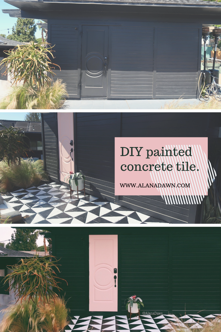 DIY Painted Patio / Cabana Facelift 