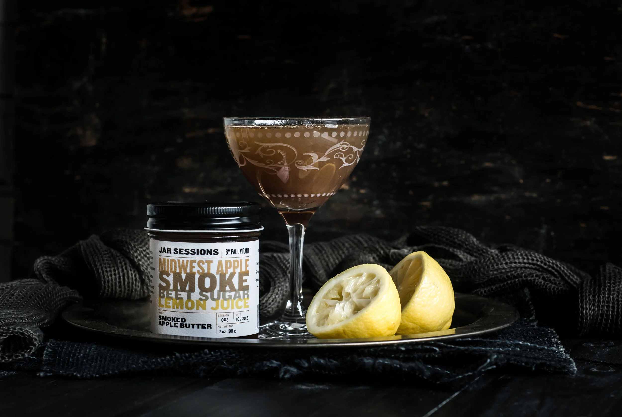 Smoked Apple Butter Old Fashioned