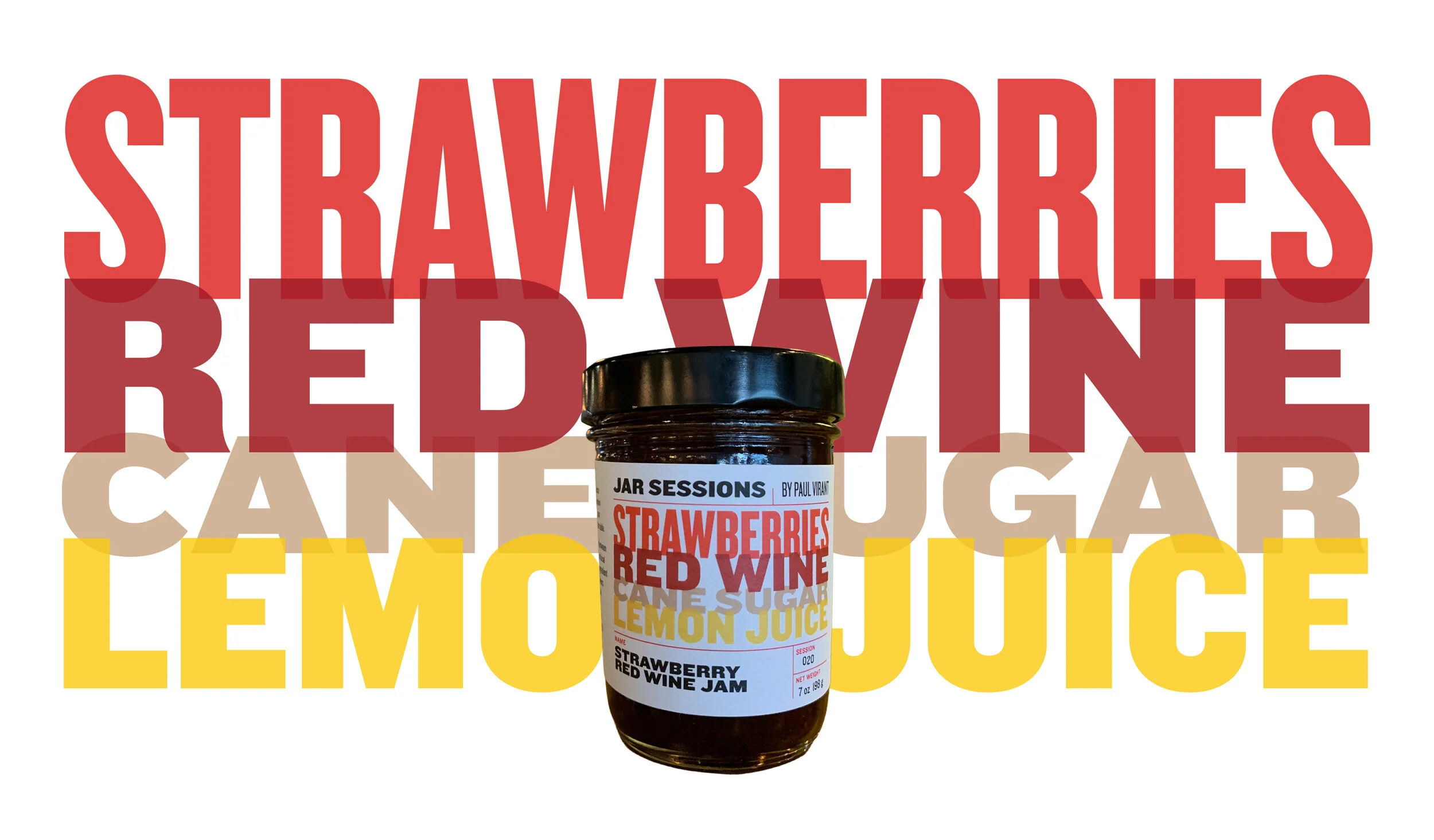 STRAWBERRY RED WINE JAM — Jar Sessions By Paul Virant