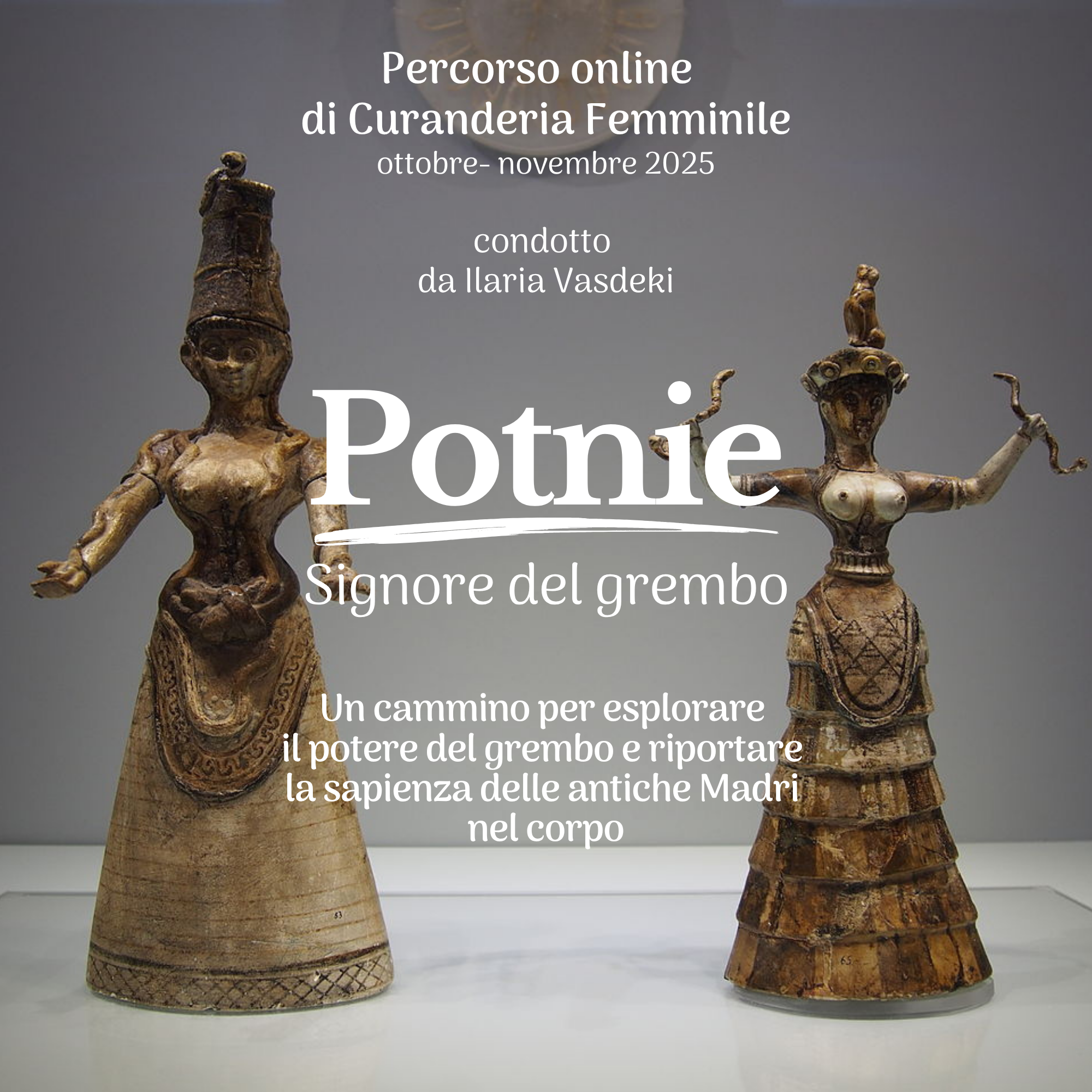 Potnie. Signore del grembo