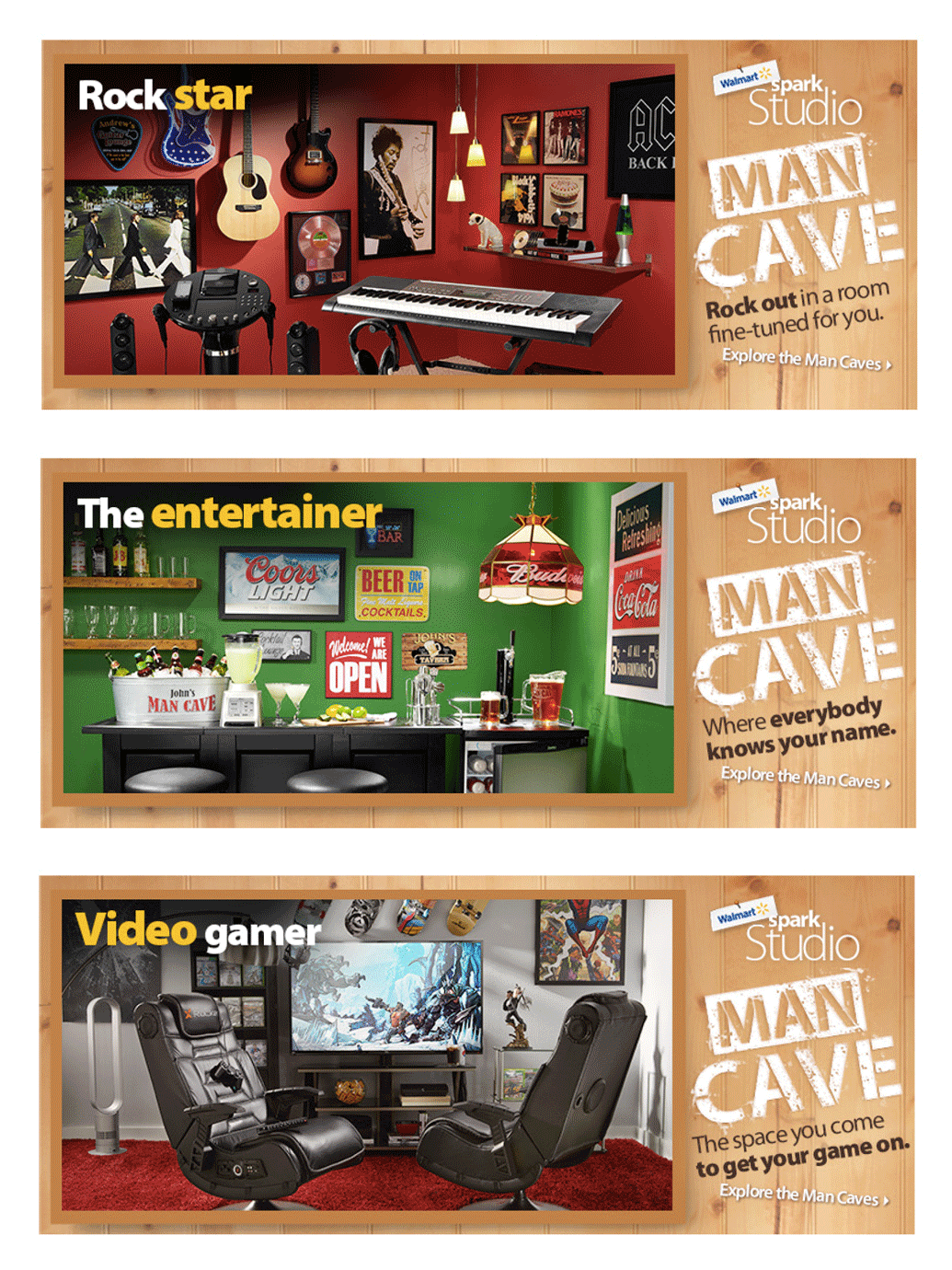 Man Cave Photography and Assets