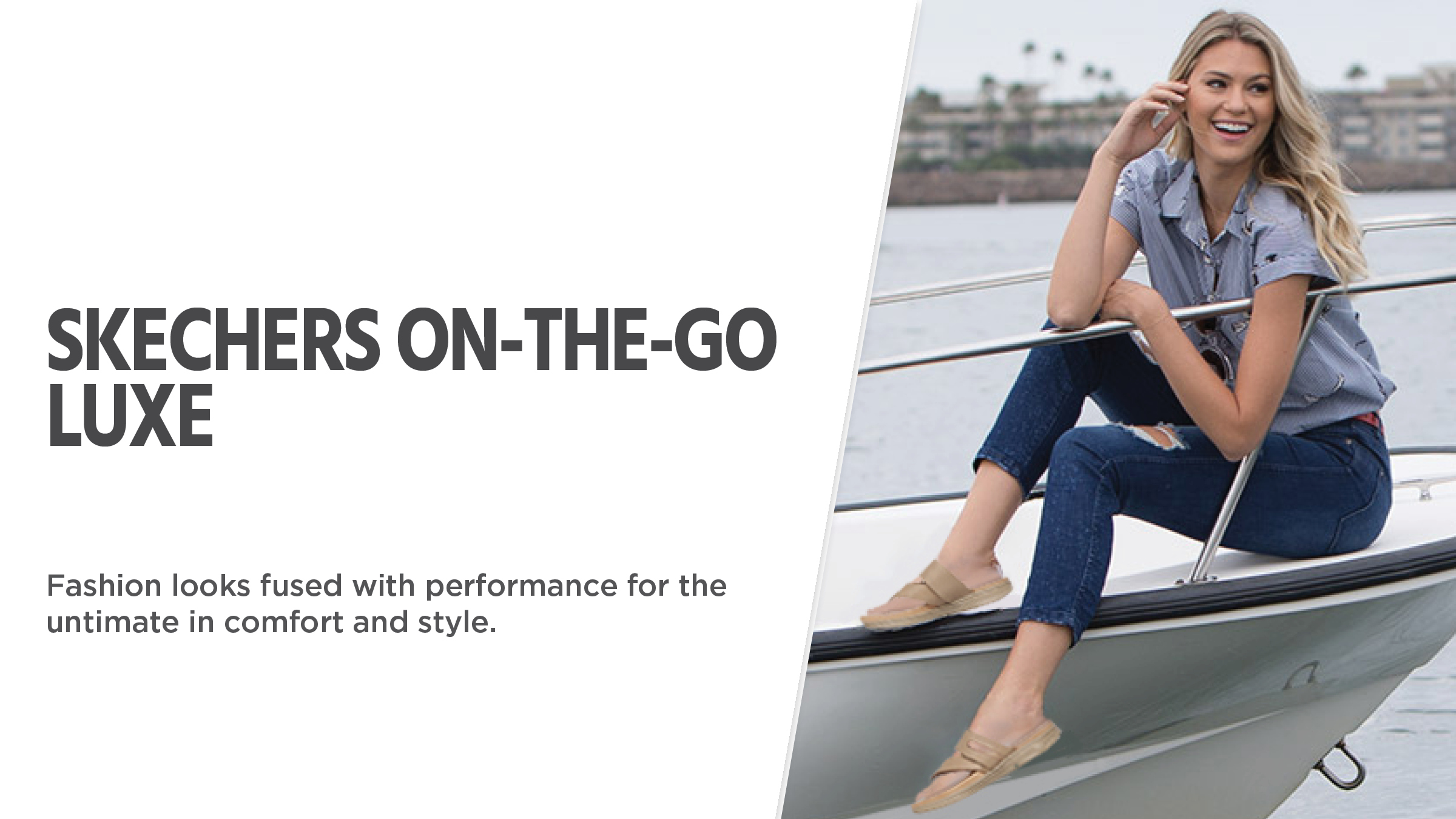 Skechers: On-The-Go Luxe Sandal 